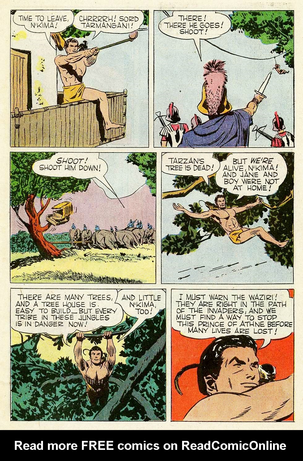 Read online Tarzan (1948) comic -  Issue #122 - 7