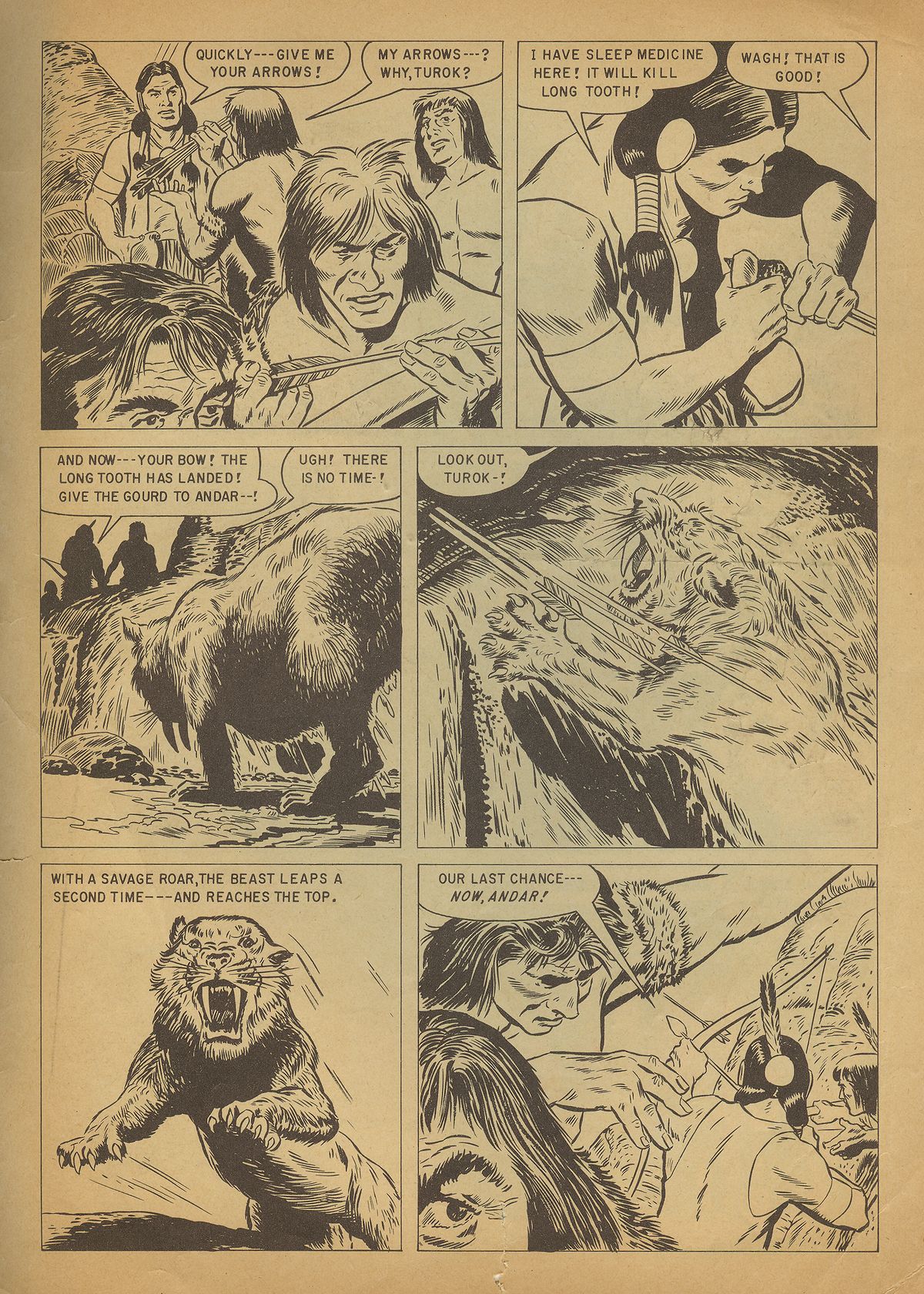 Read online Turok, Son of Stone comic -  Issue #4 - 35