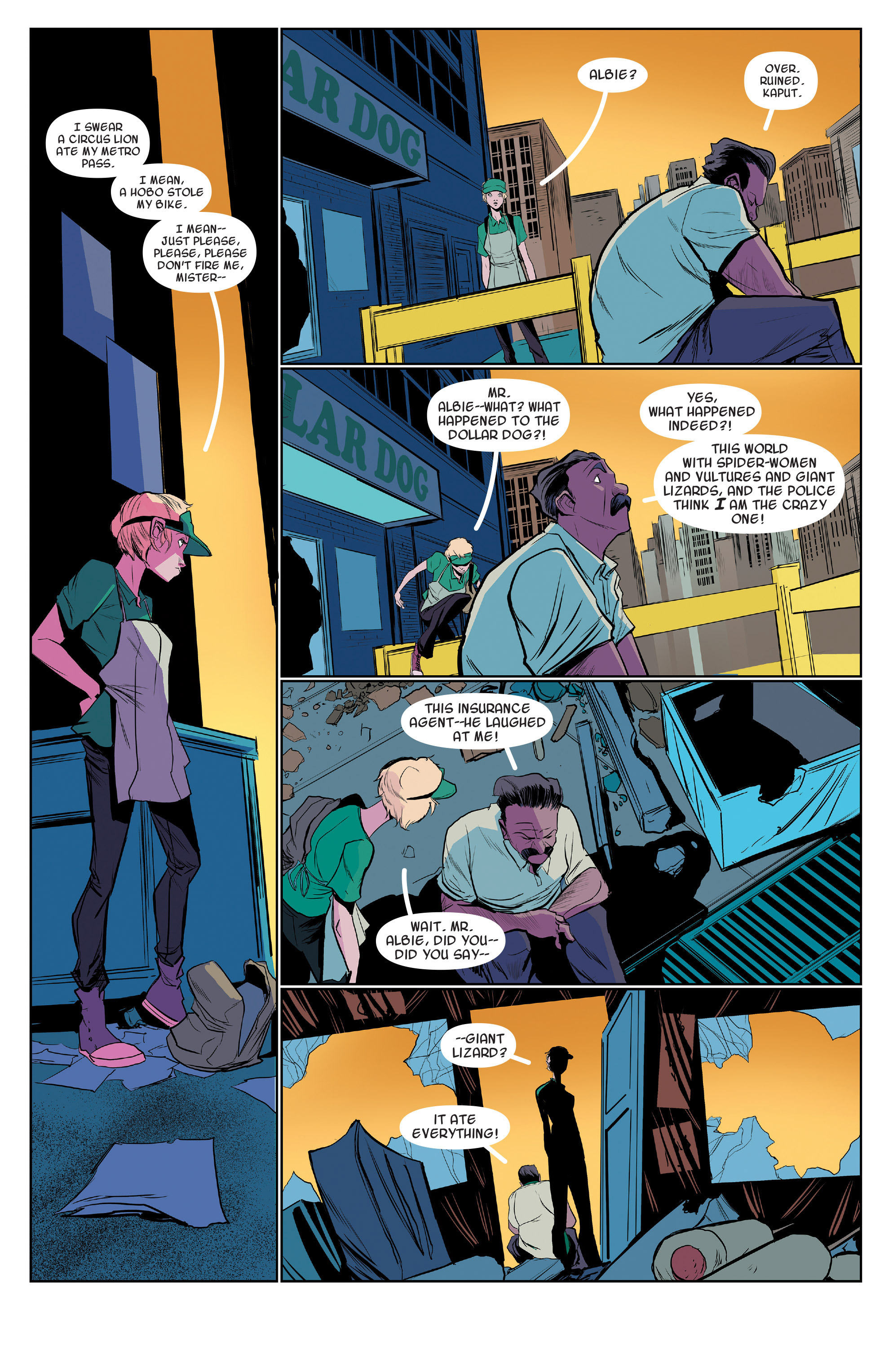 Read online Spider-Gwen [II] comic -  Issue #1 - 9