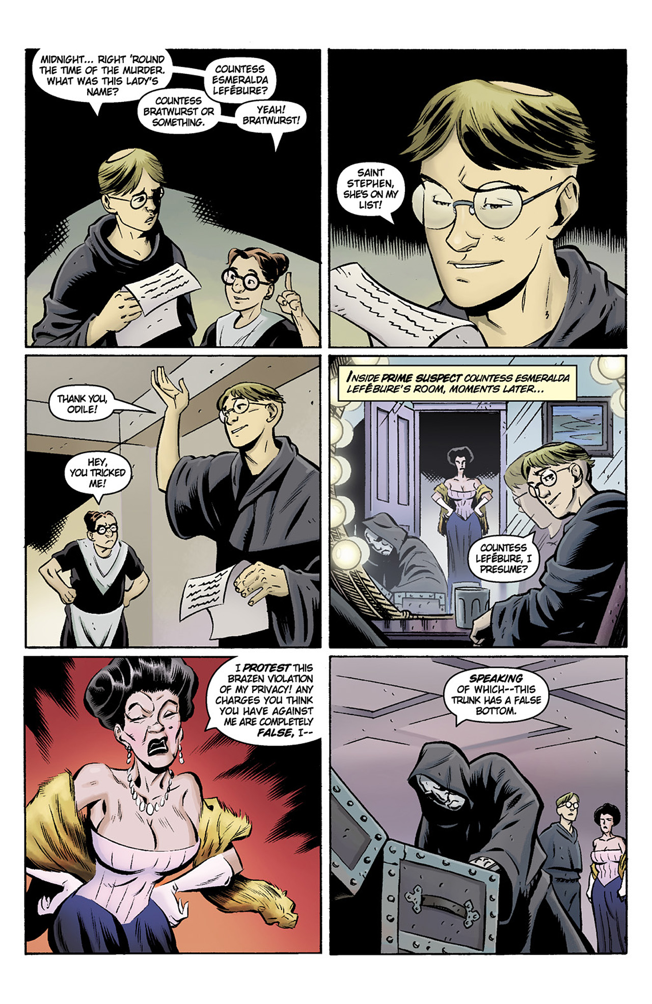 Read online Rex Mundi (2006) comic -  Issue # TPB 6 - 219