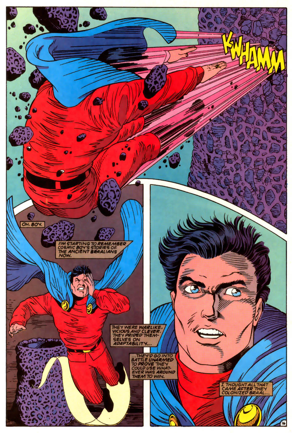 Read online Valor (1992) comic -  Issue #20 - 16