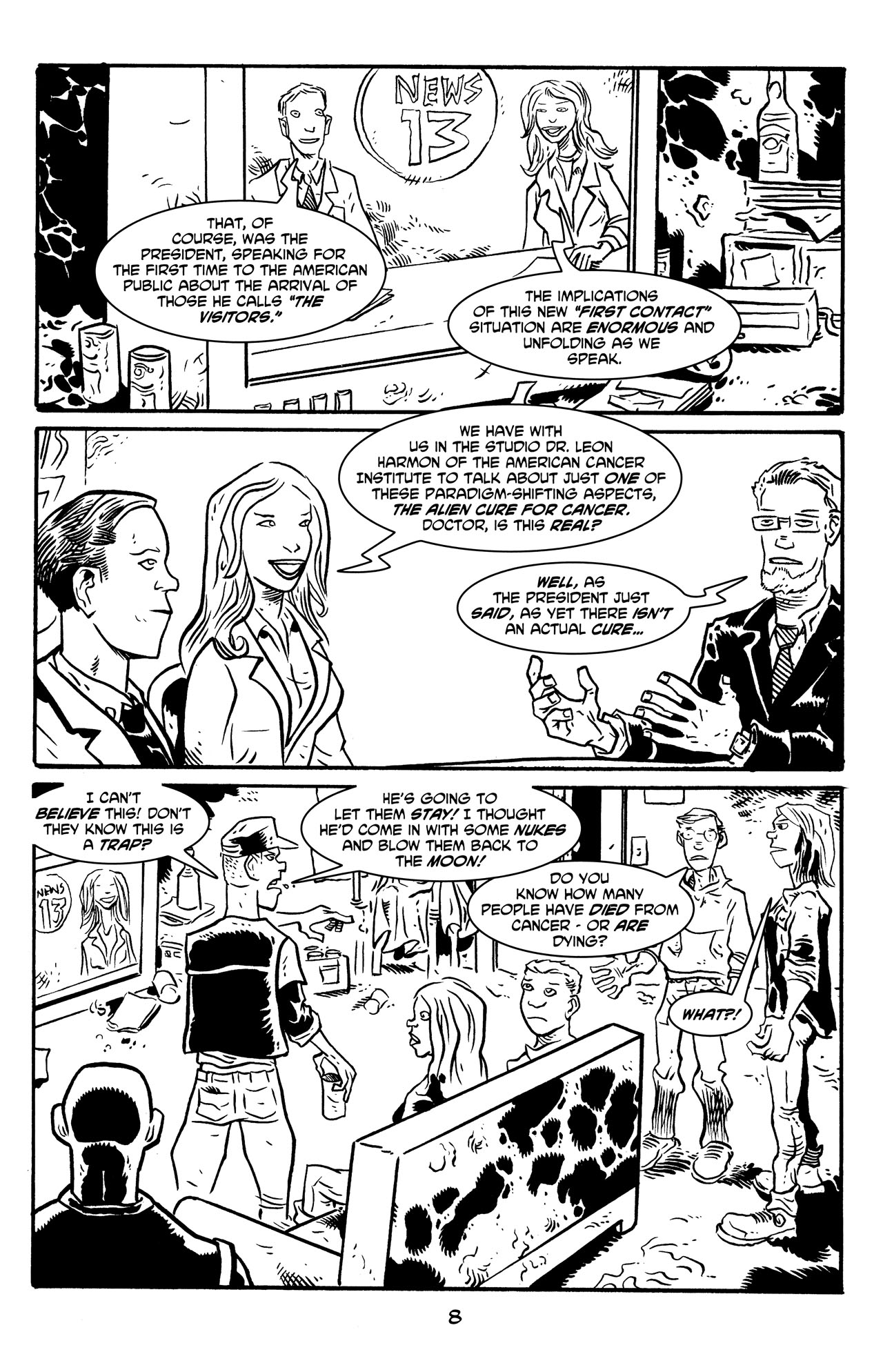 Read online Michelangelo The Third Kind comic -  Issue #1 - 10