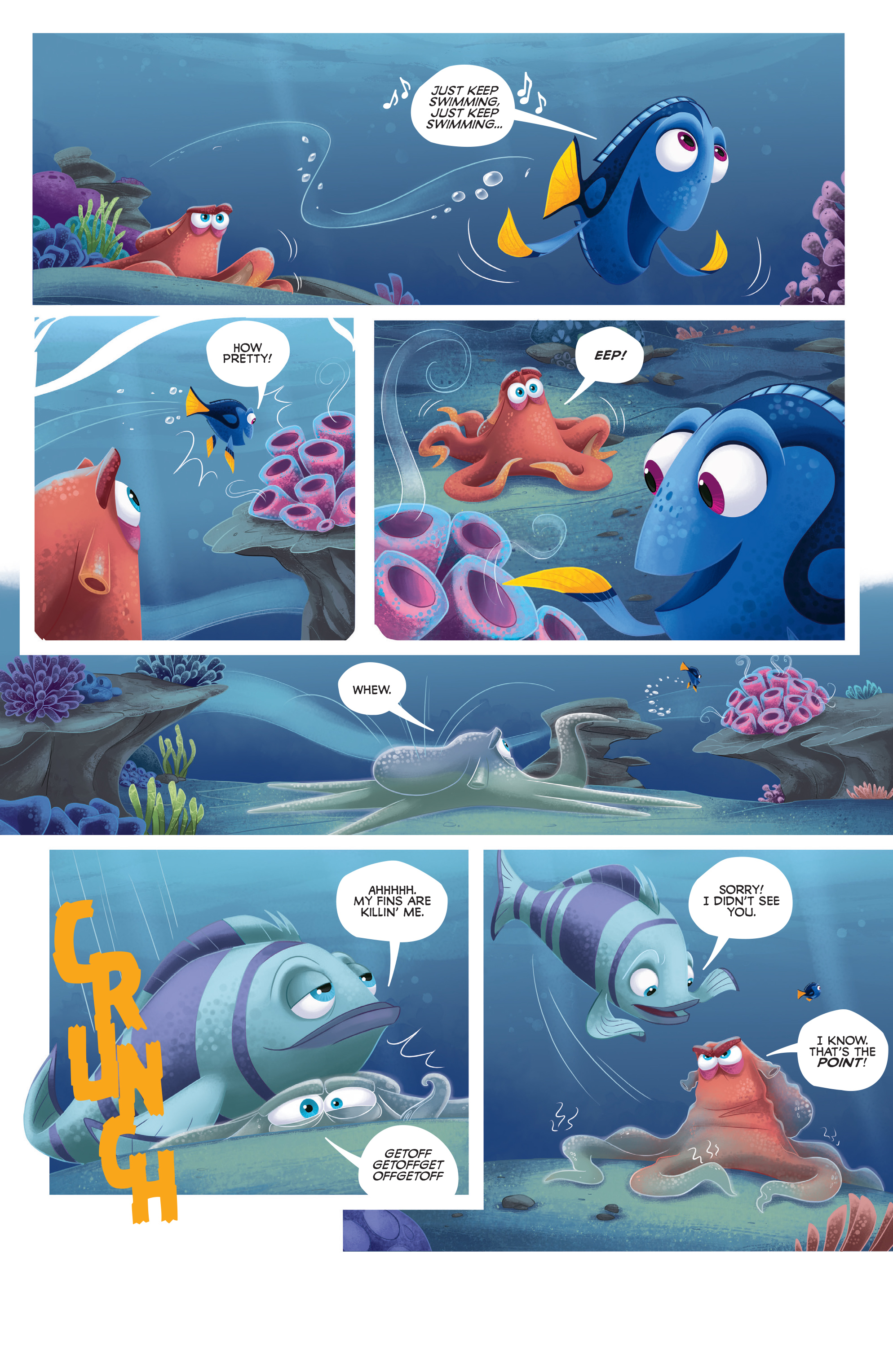 Read online Disney Pixar Finding Dory comic -  Issue #4 - 29