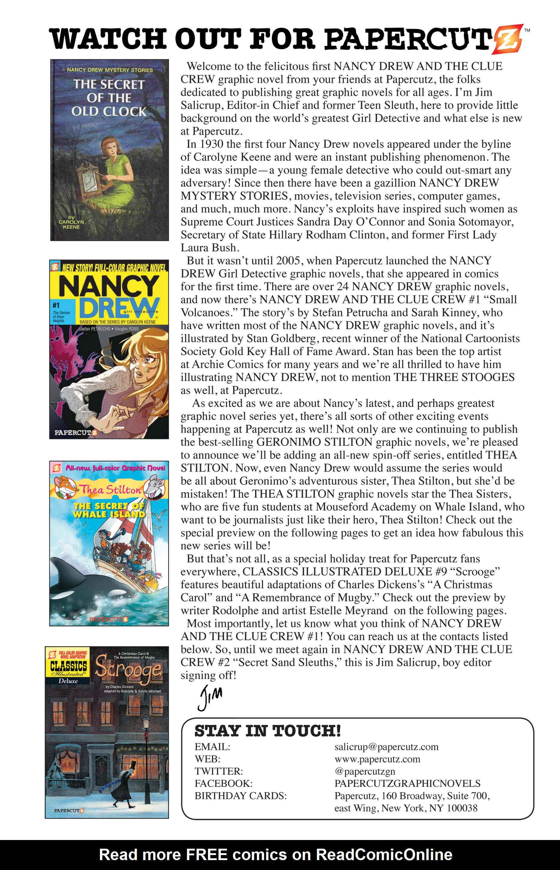 Read online Nancy Drew and the Clue Crew comic -  Issue #1 - 55