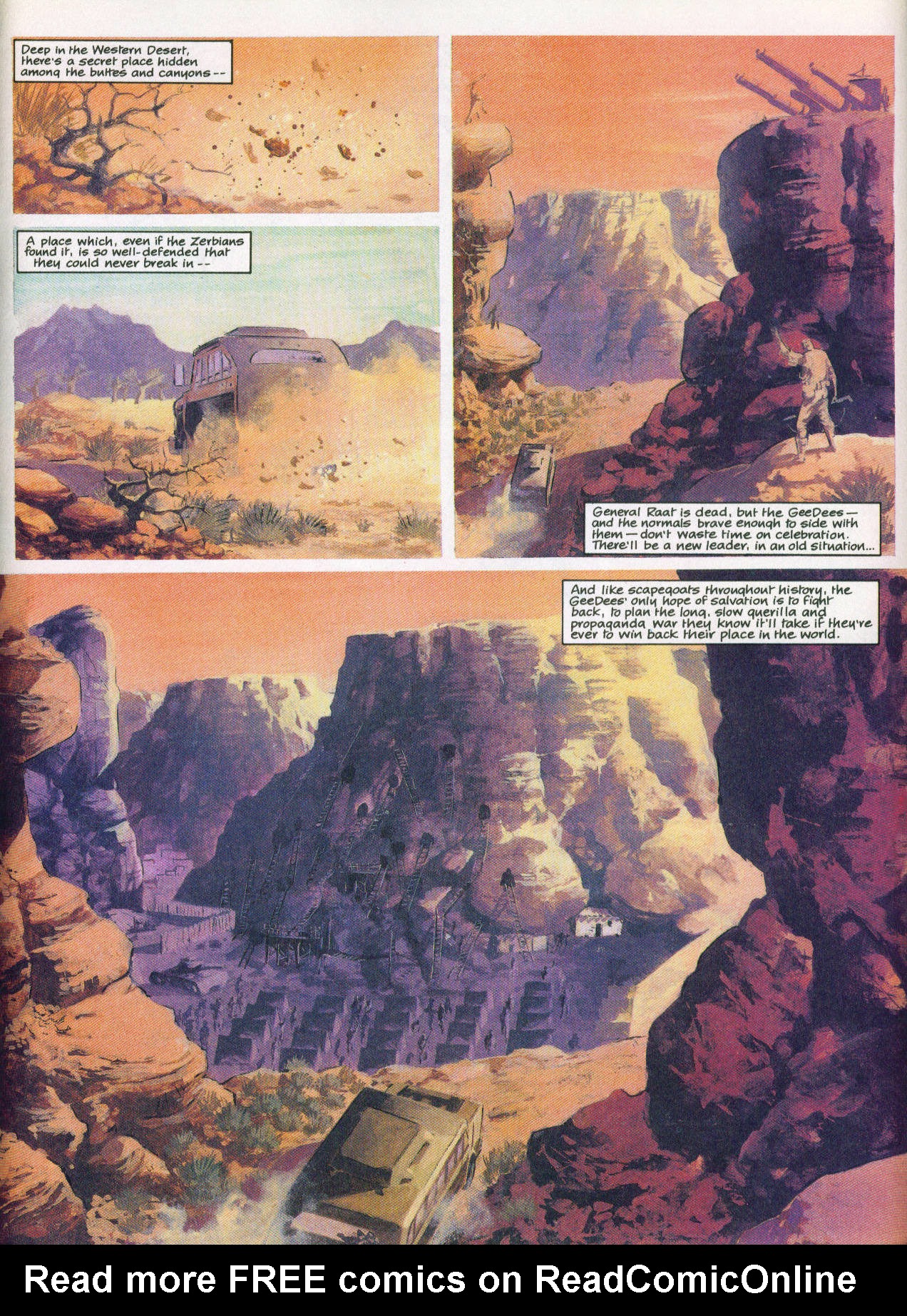 Read online Judge Dredd: The Megazine (vol. 2) comic -  Issue #56 - 49