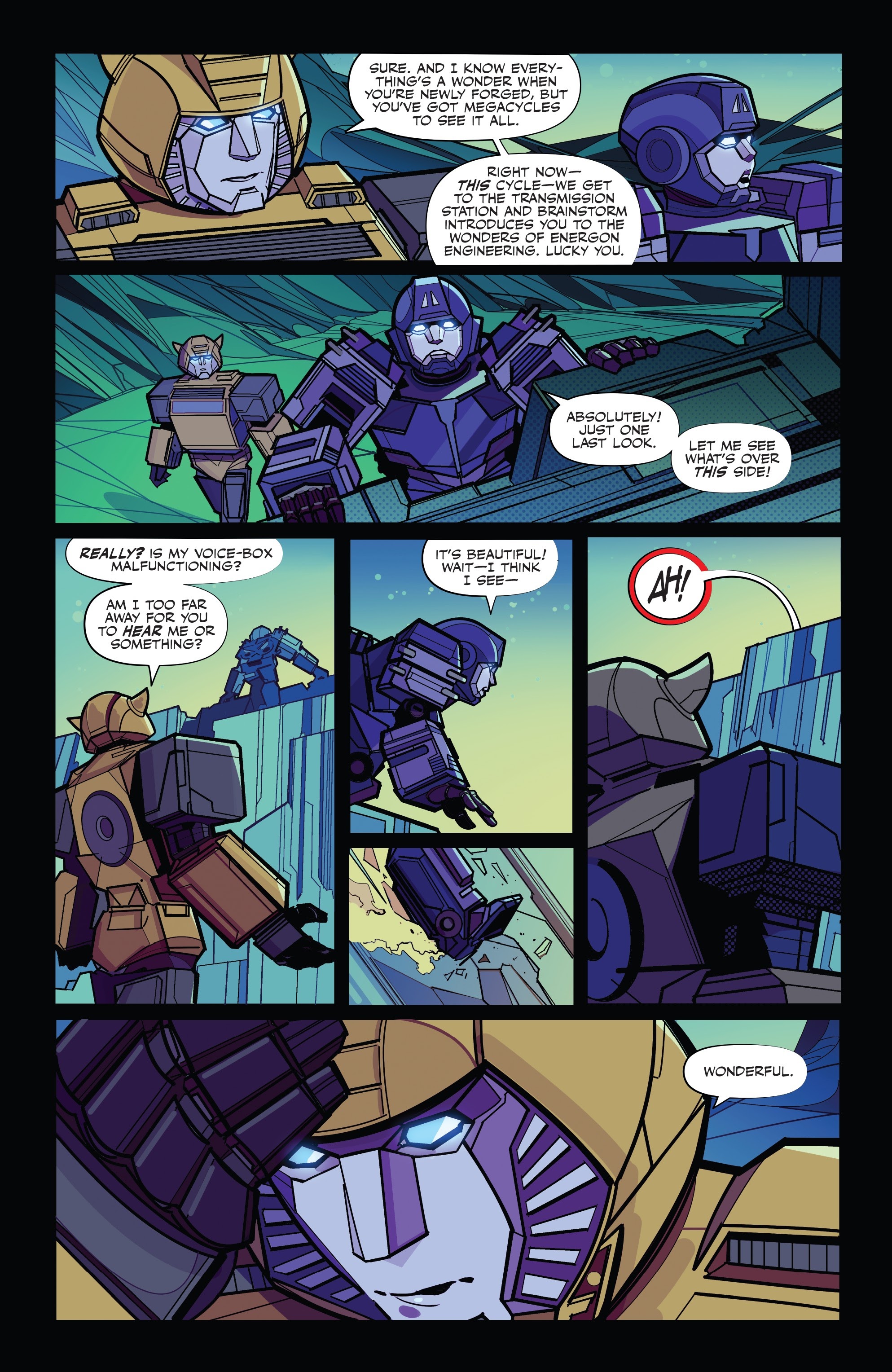 Read online Transformers (2019) comic -  Issue #1 - 8