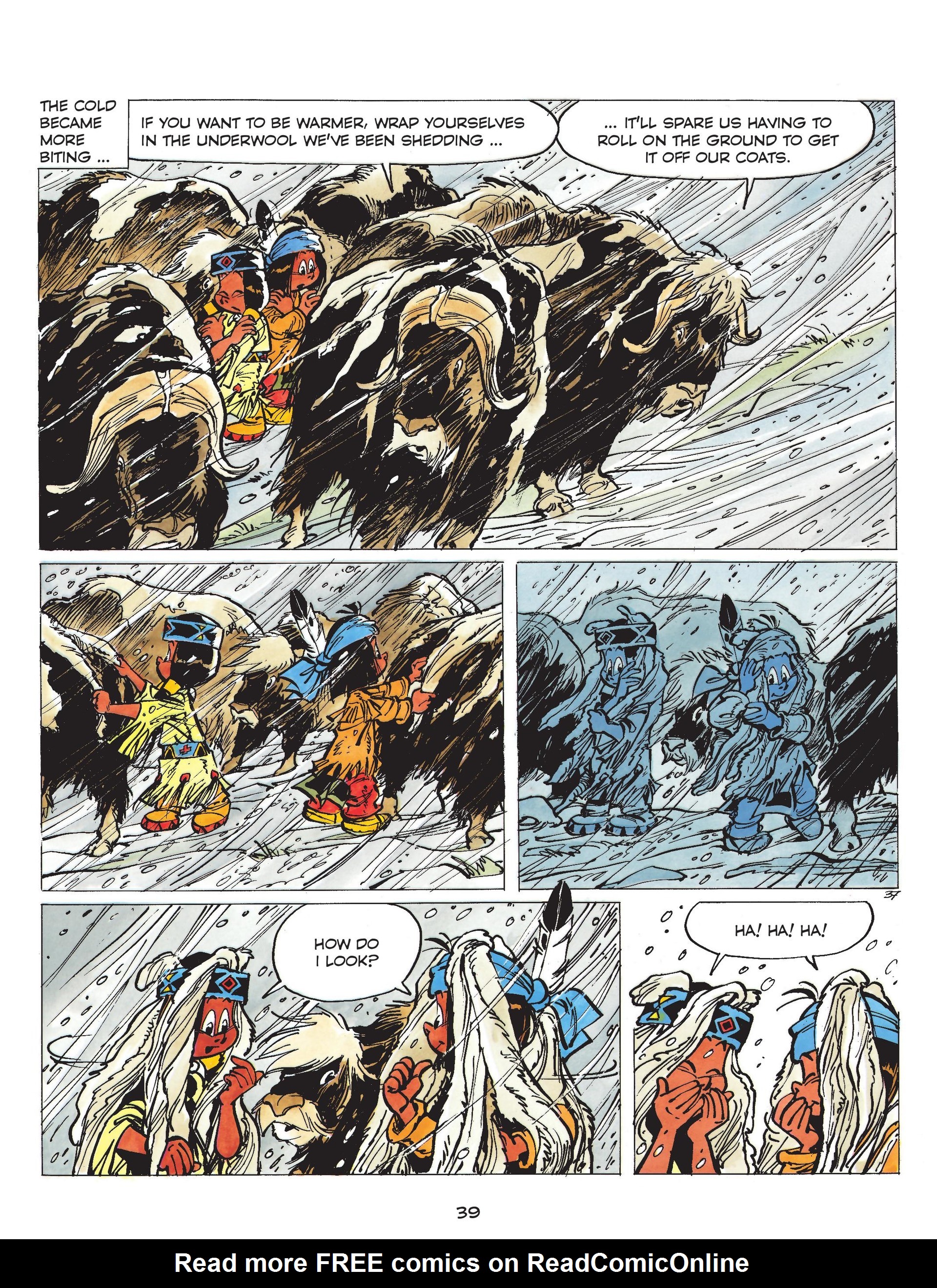 Read online Yakari comic -  Issue #17 - 41