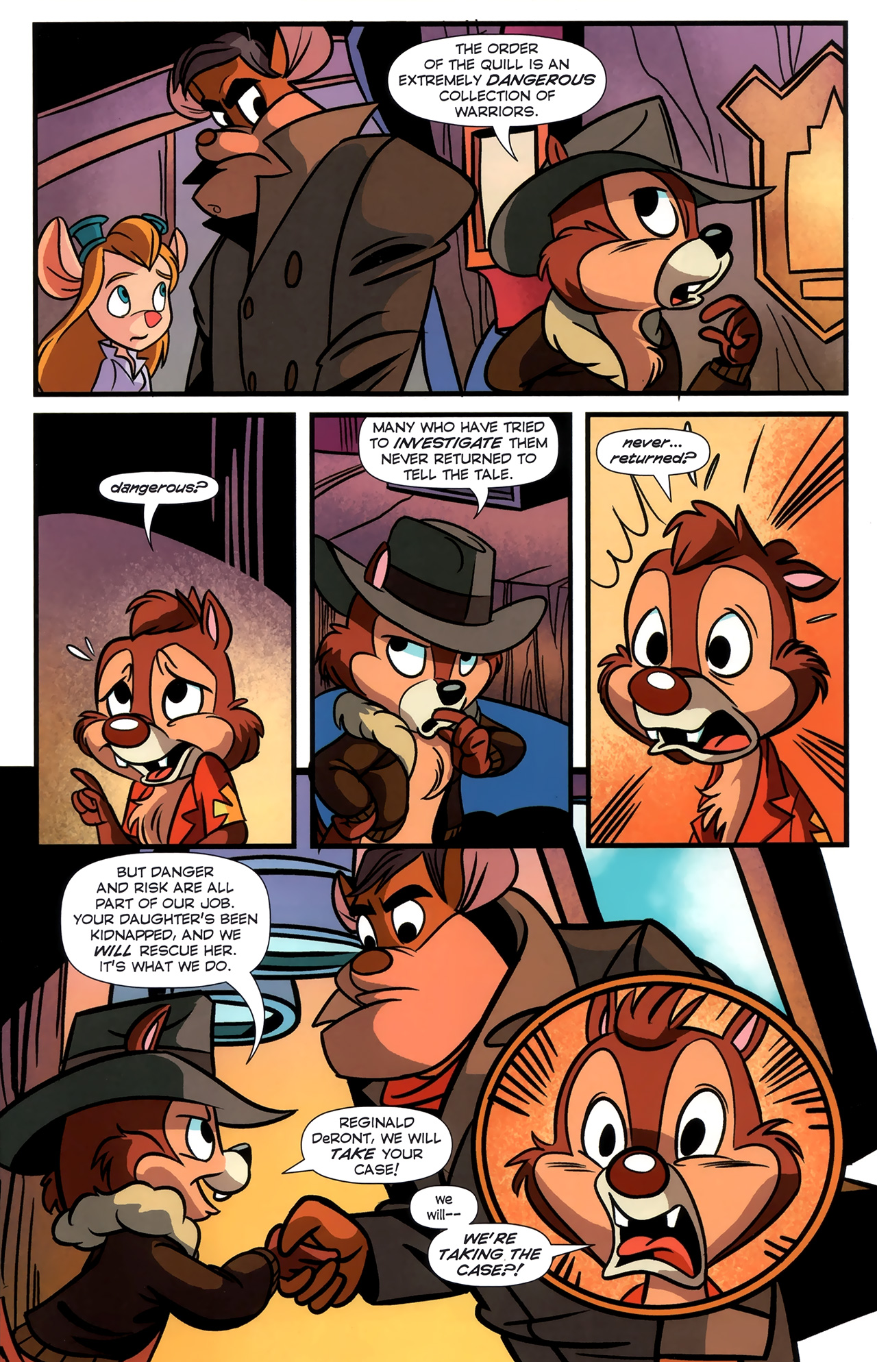 Read online Chip 'N' Dale Rescue Rangers comic -  Issue #6 - 12