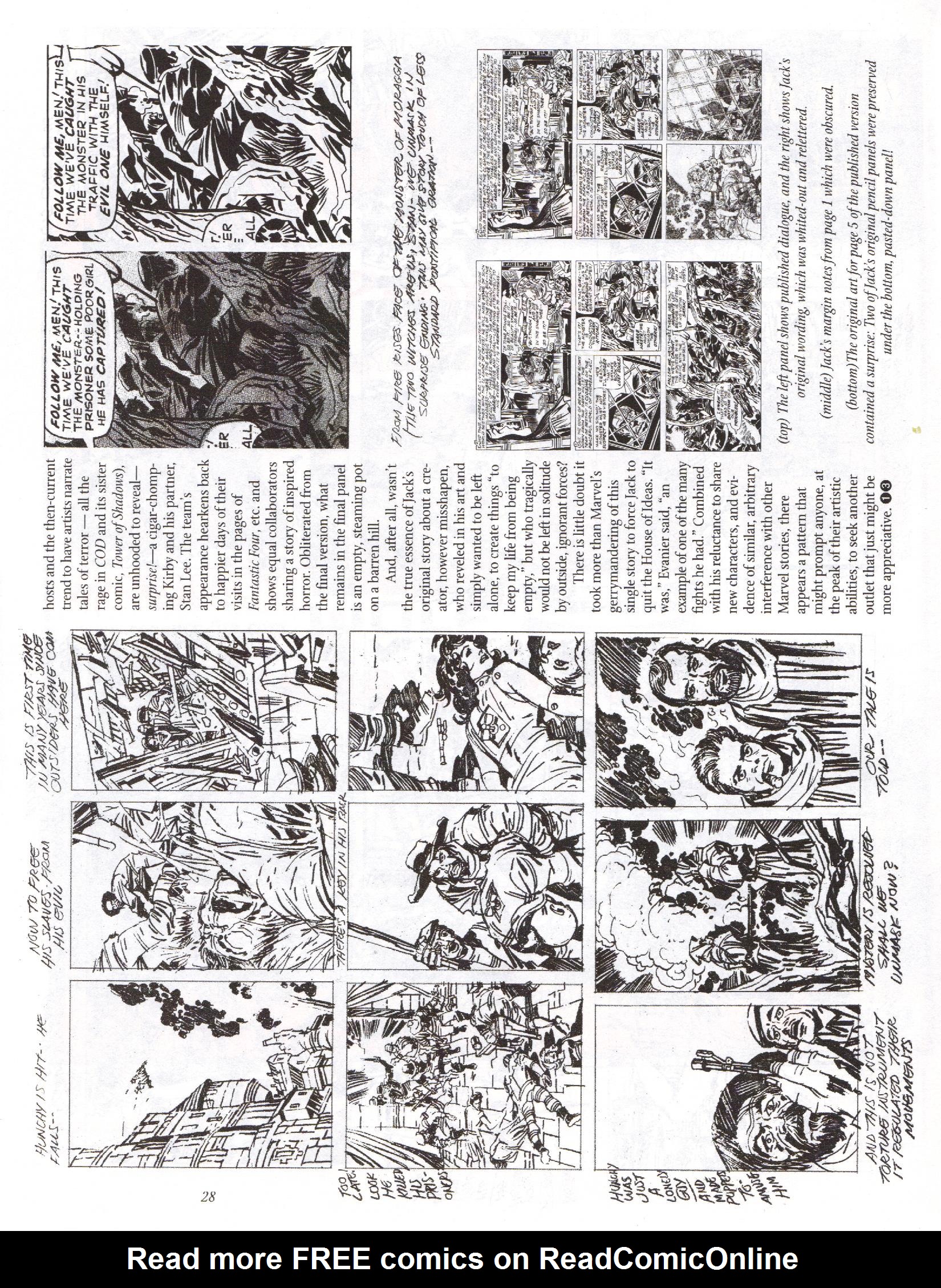 Read online The Jack Kirby Collector comic -  Issue #13 - 28