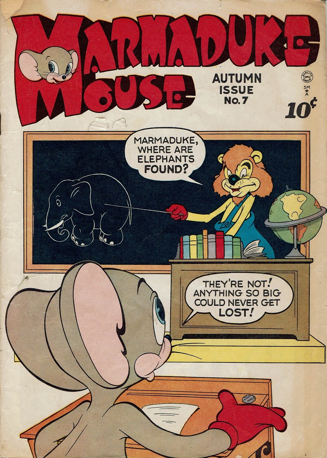 Read online Marmaduke Mouse comic -  Issue #7 - 1