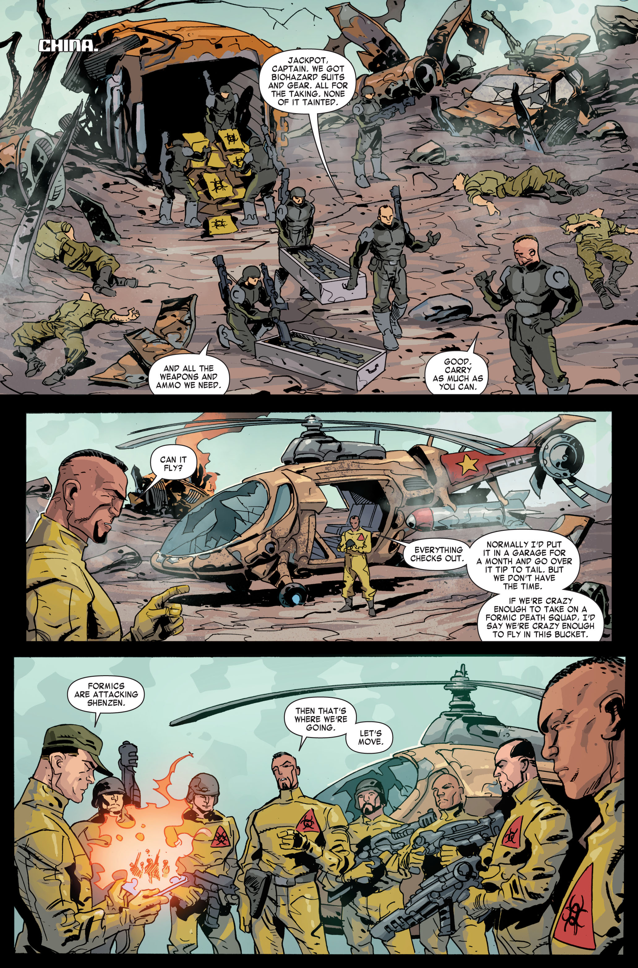 Read online Formic Wars: Silent Strike comic -  Issue #1 - 17