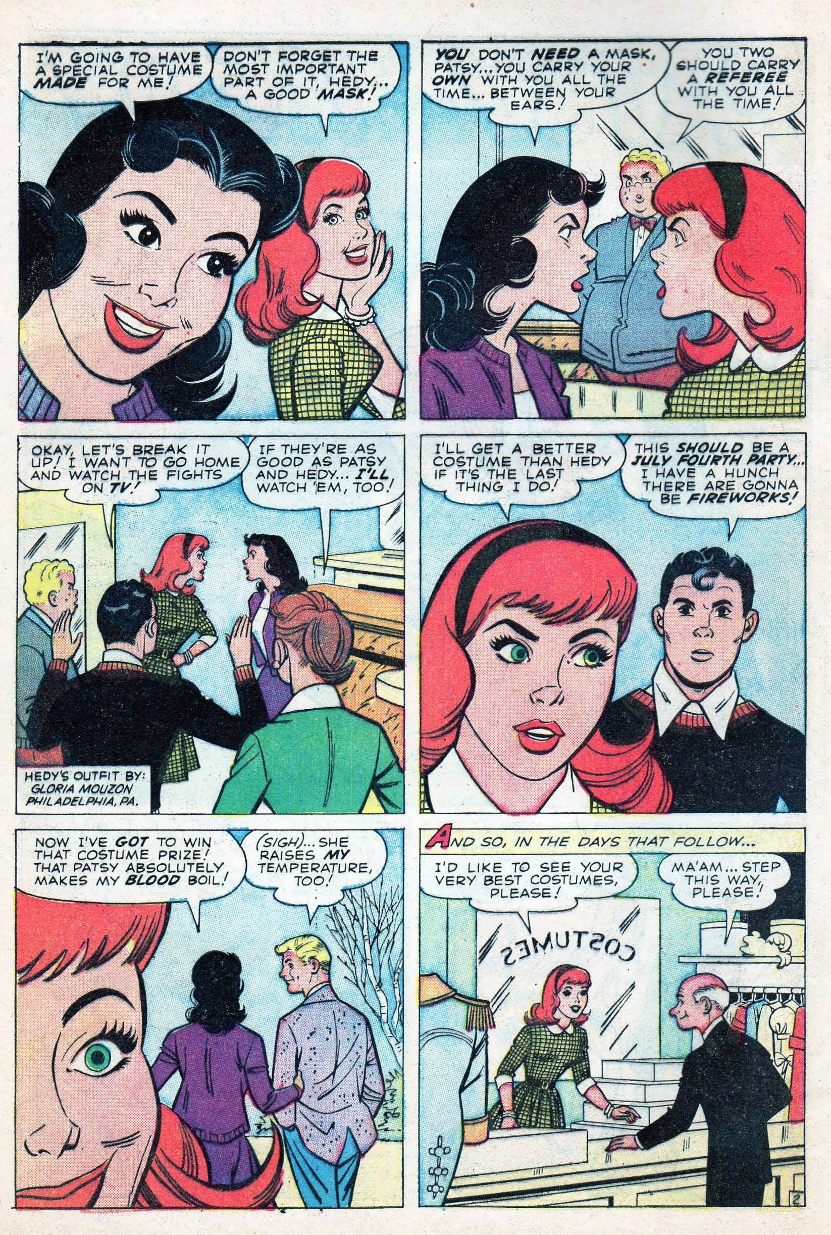 Read online Patsy and Hedy comic -  Issue #59 - 4