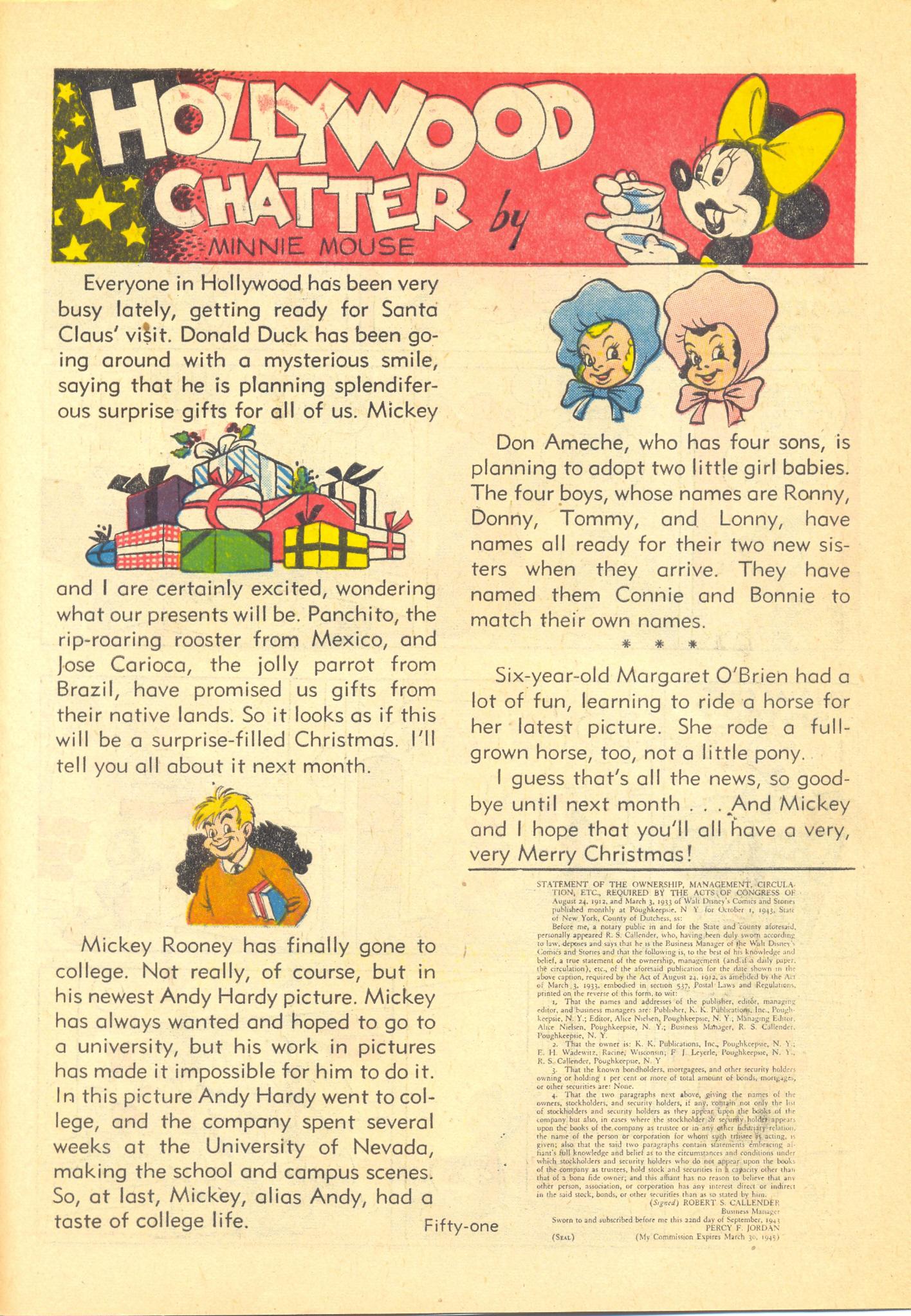 Read online Walt Disney's Comics and Stories comic -  Issue #40 - 53