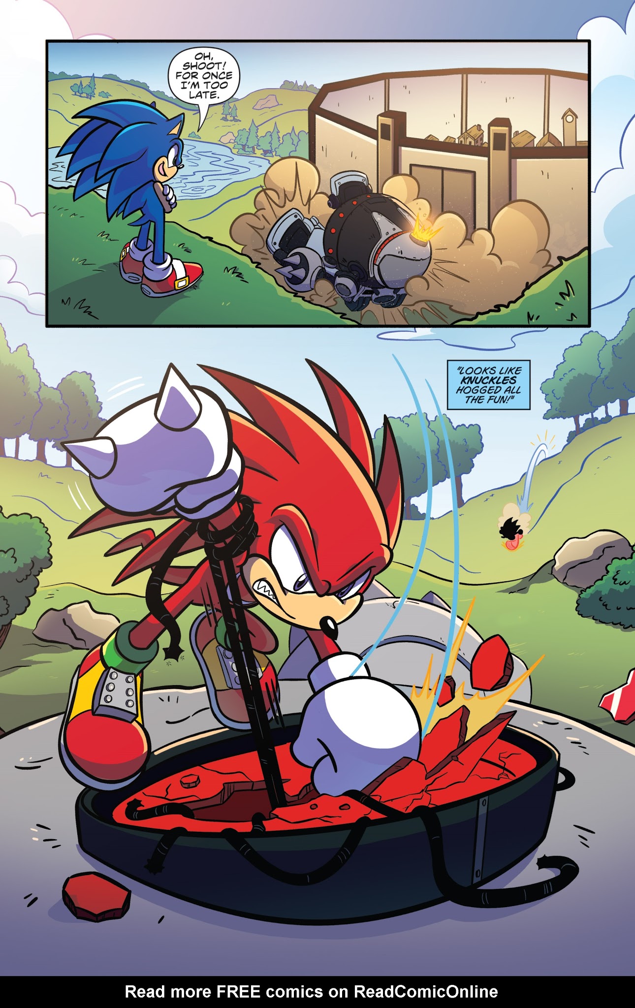 Read online Sonic the Hedgehog (2018) comic -  Issue #3 - 3