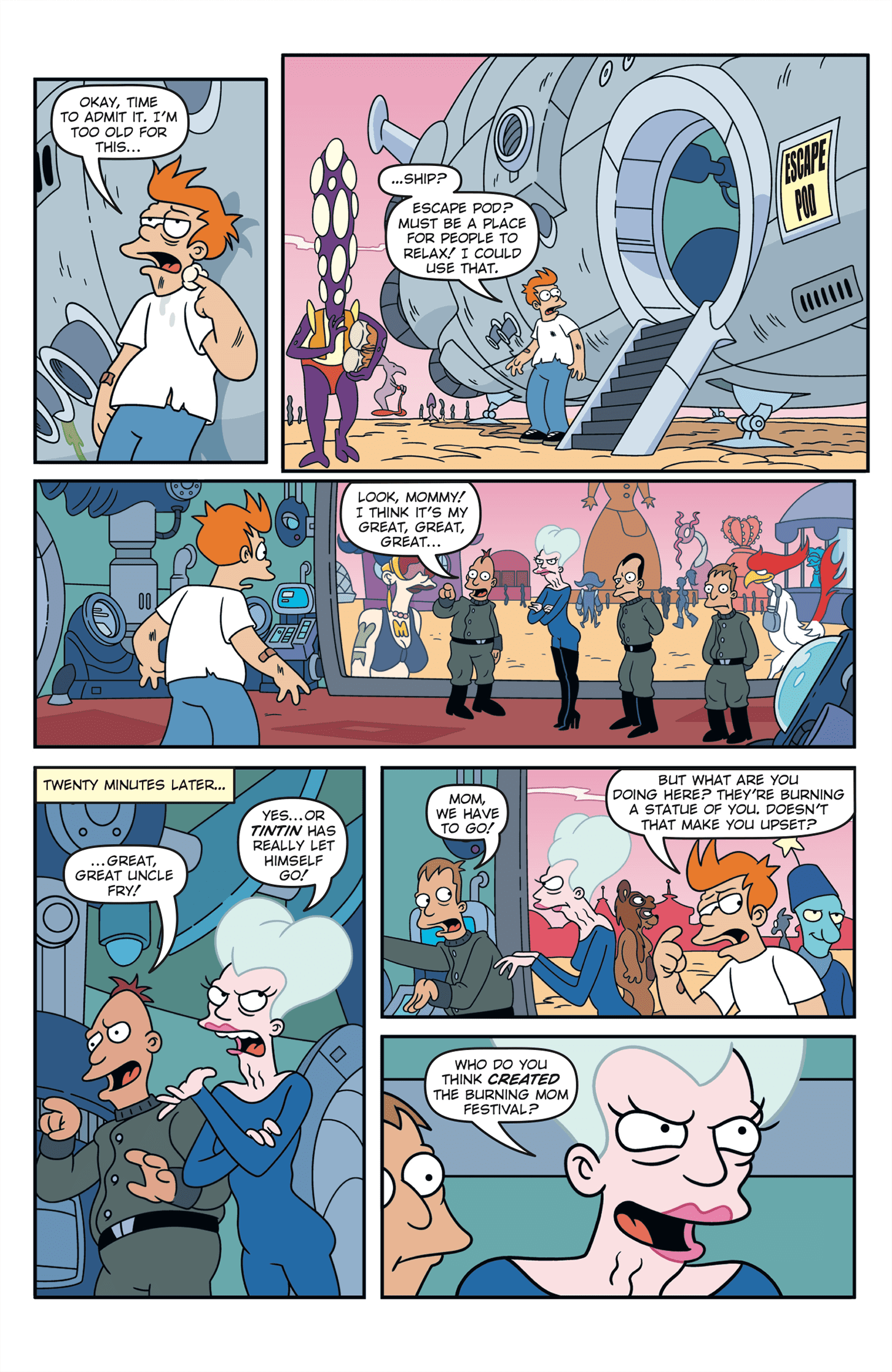 Read online Futurama Comics comic -  Issue #82 - 18