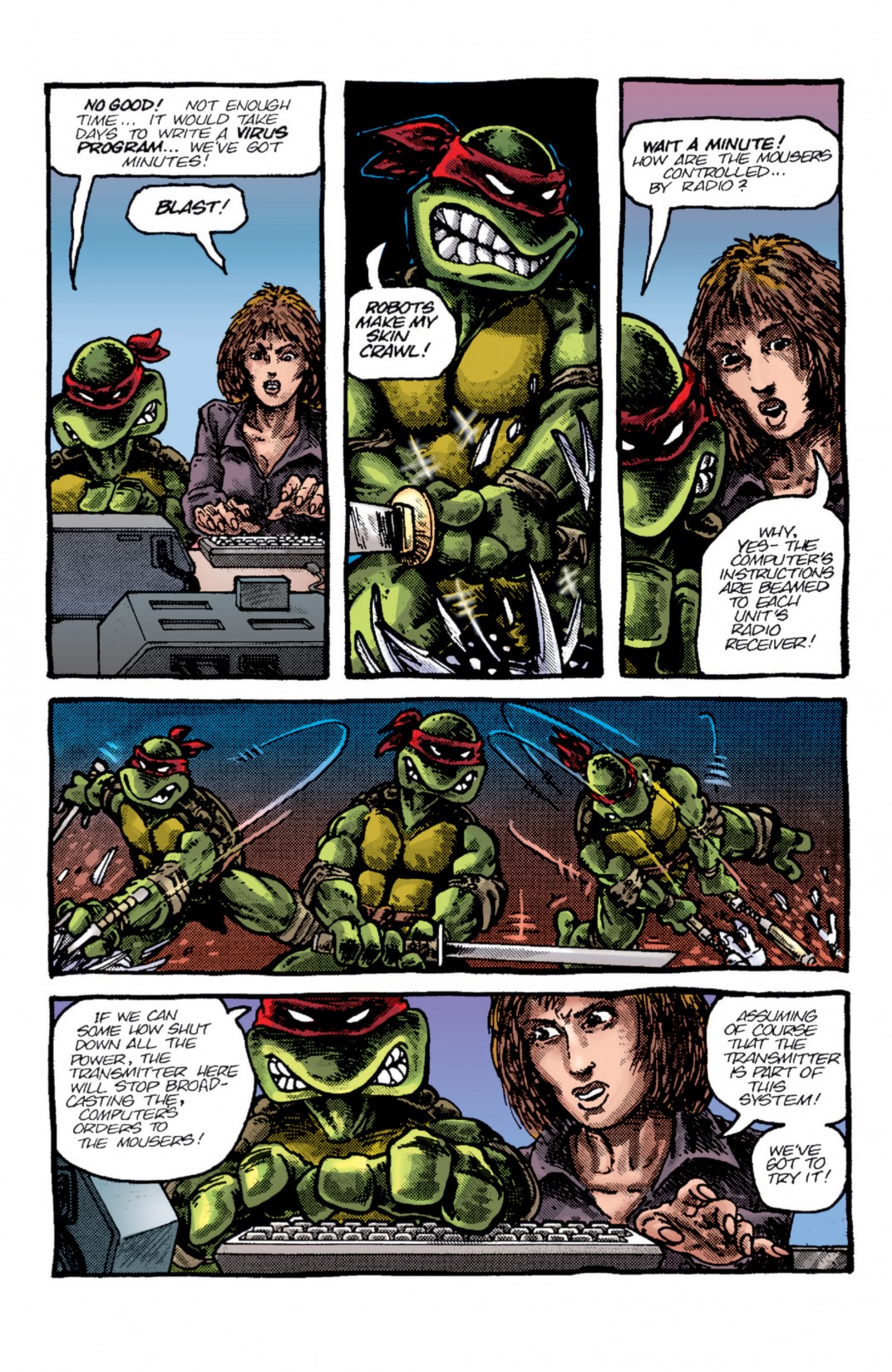 Read online Teenage Mutant Ninja Turtles Color Classics (2012) comic -  Issue #2 - 33