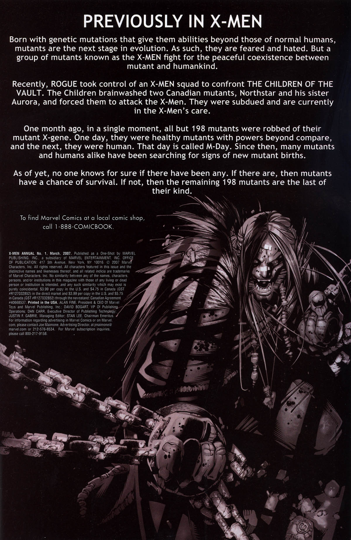 Read online X-Men (1991) comic -  Issue # _Annual 1 - 3