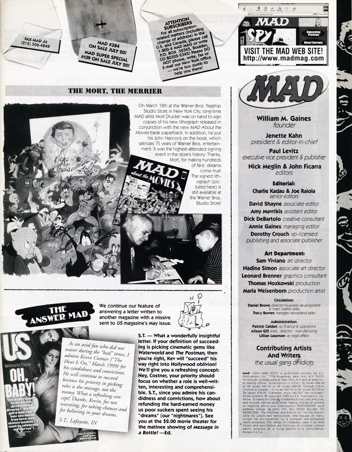 Read online MAD comic -  Issue #383 - 8