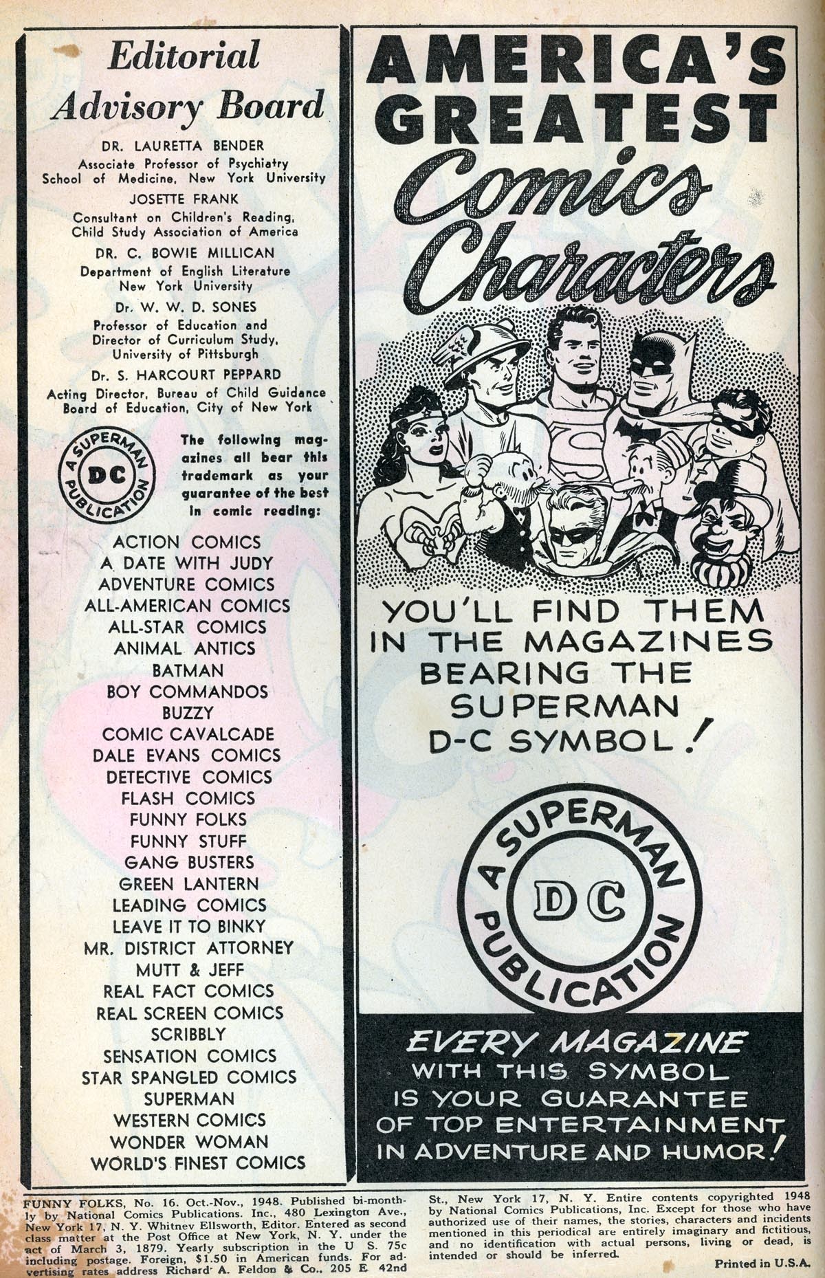 Read online Funny Folks comic -  Issue #16 - 2