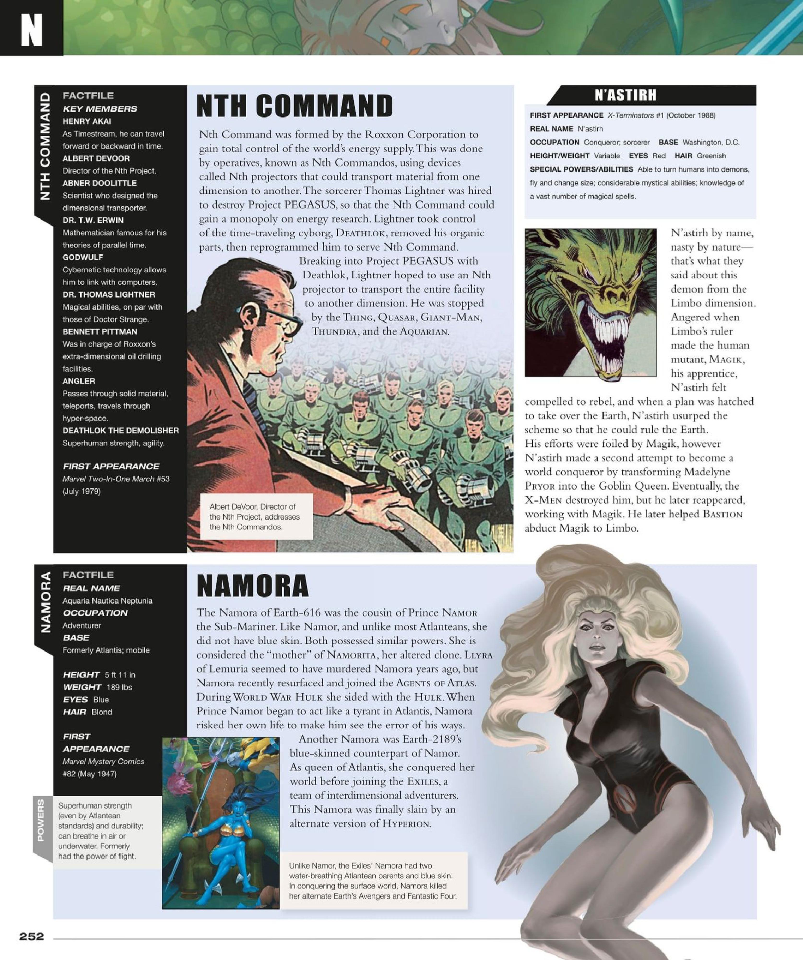 Read online Marvel Encyclopedia, New Edition comic -  Issue # TPB (Part 3) - 55