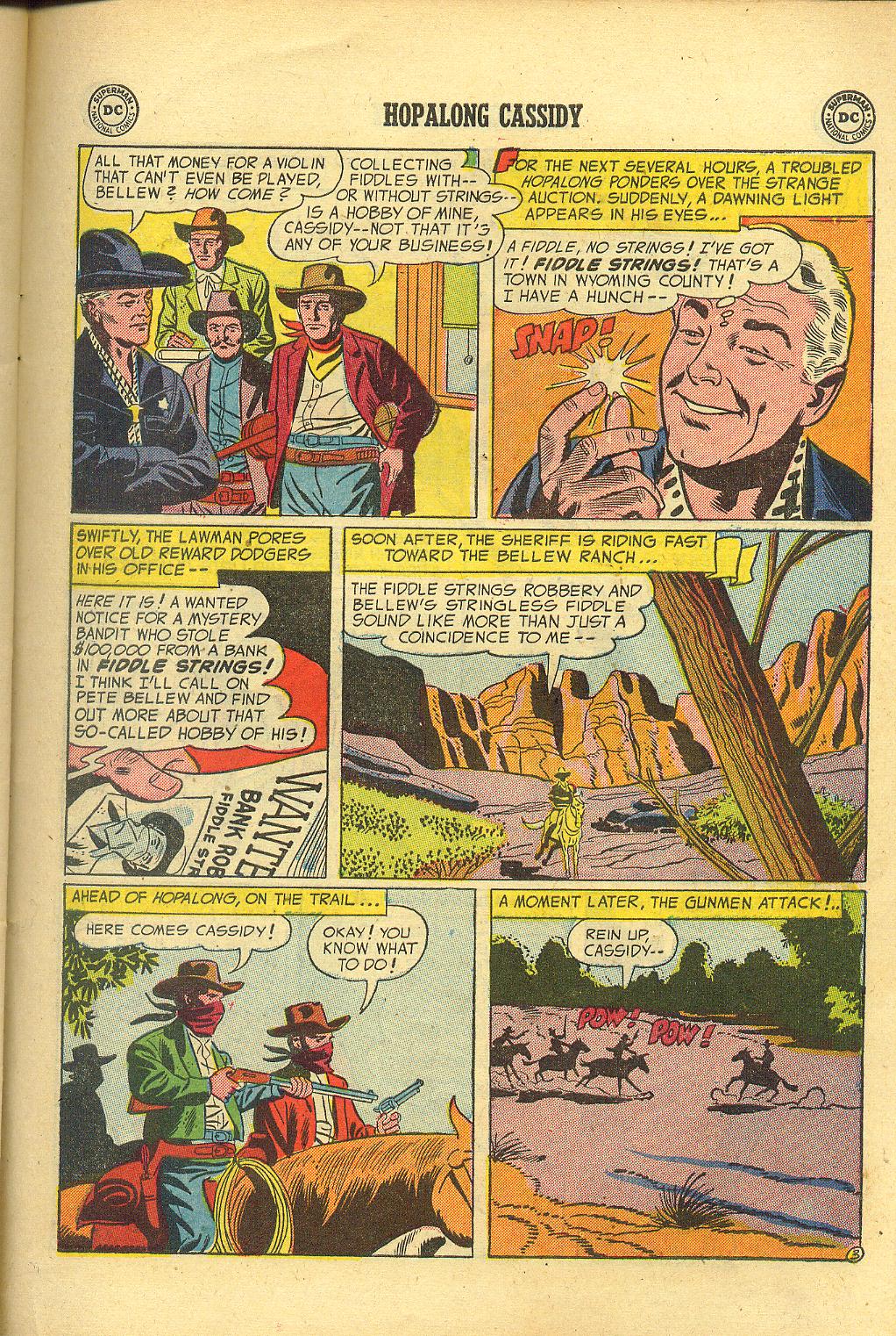 Read online Hopalong Cassidy comic -  Issue #92 - 27