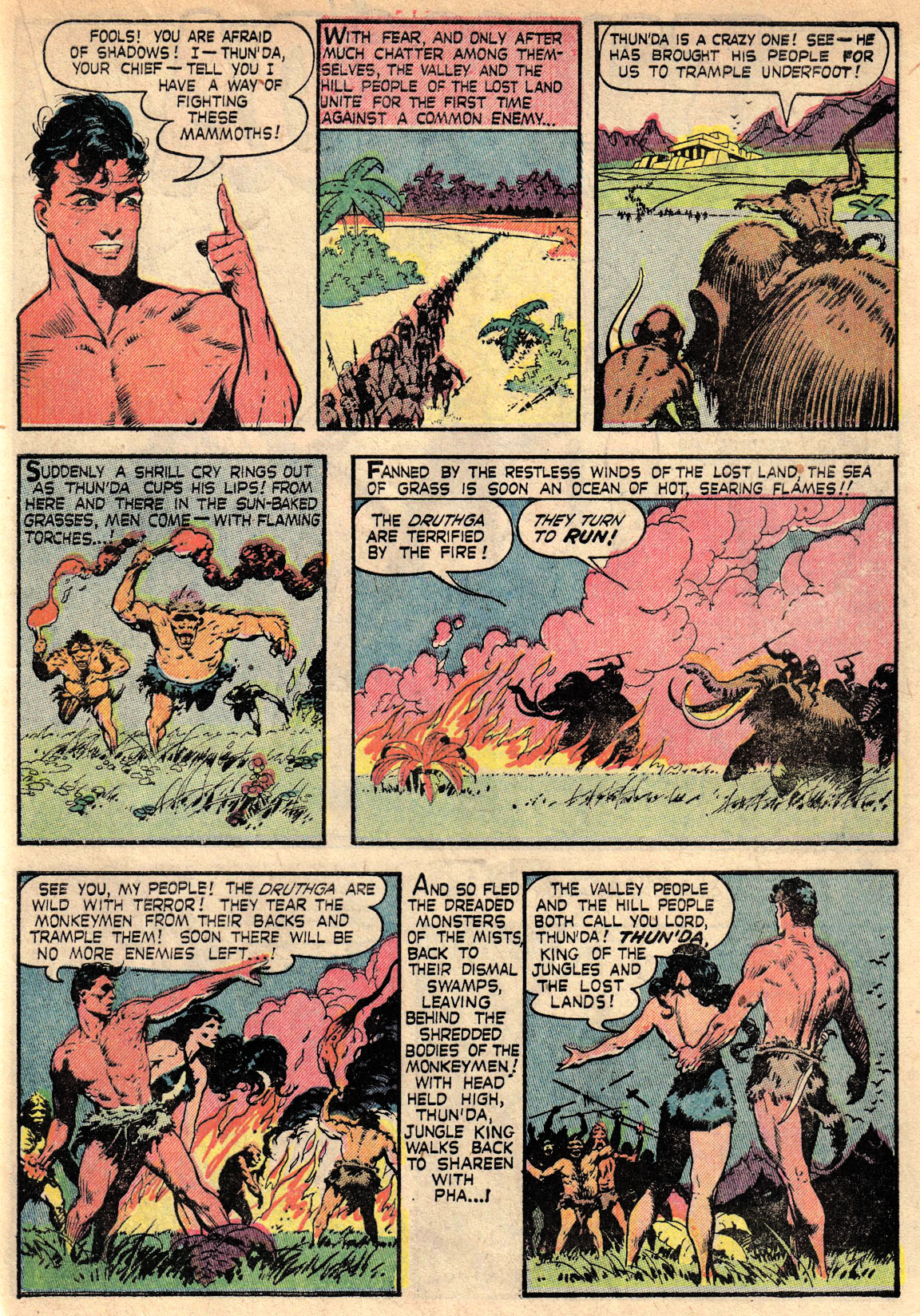 Read online Thun'da: King of the Congo comic -  Issue #1 - 19