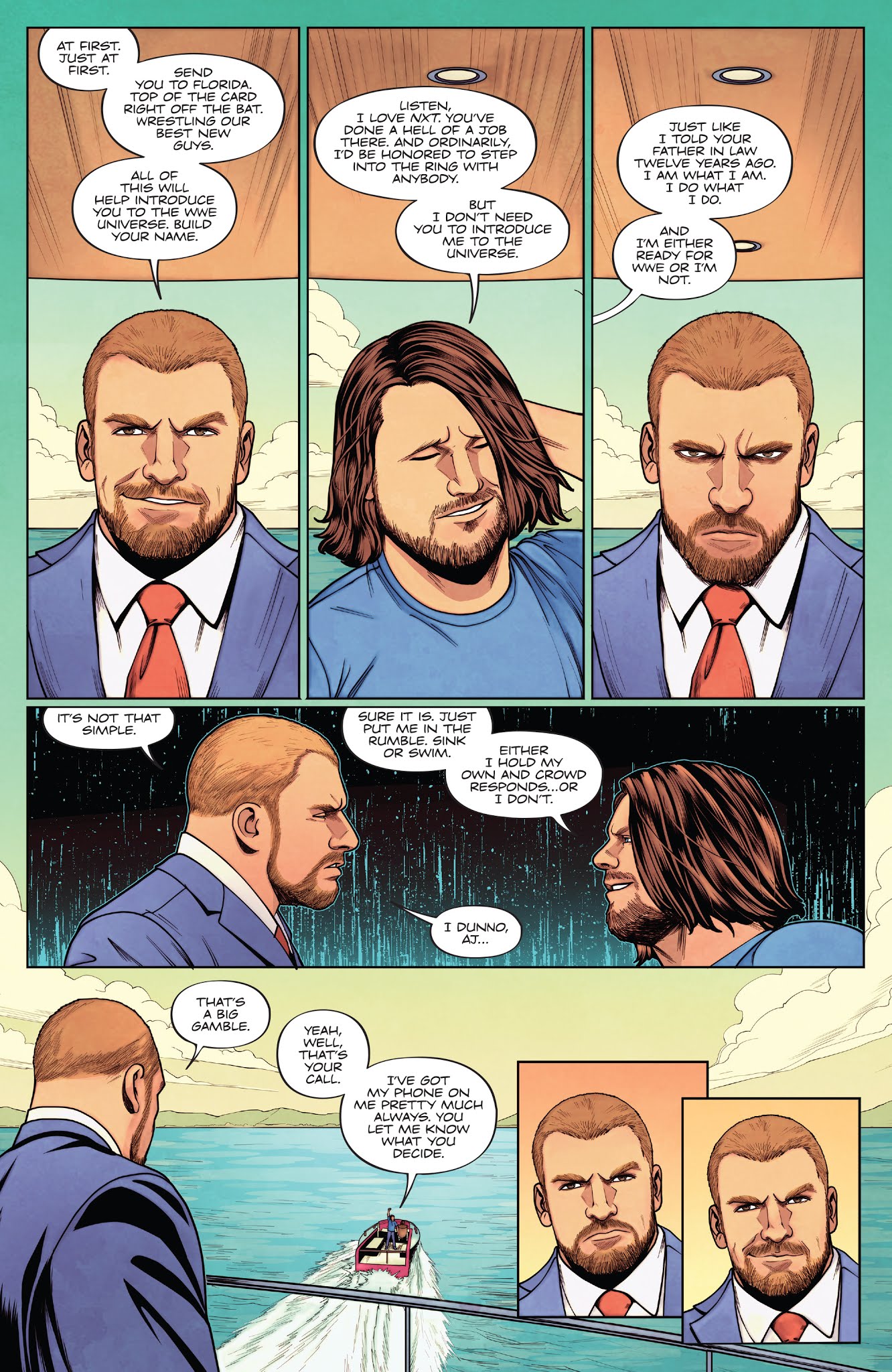 Read online WWE comic -  Issue #21 - 20