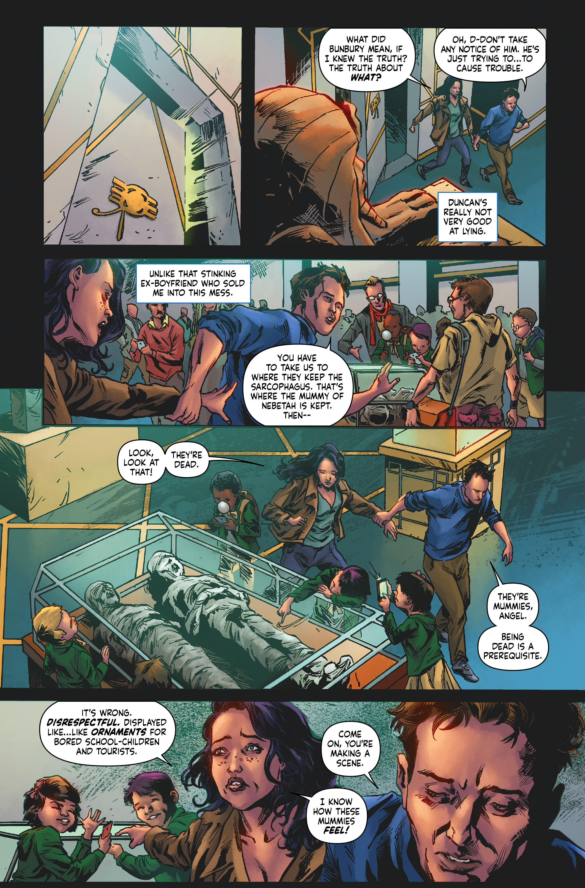 Read online The Mummy comic -  Issue #3 - 18
