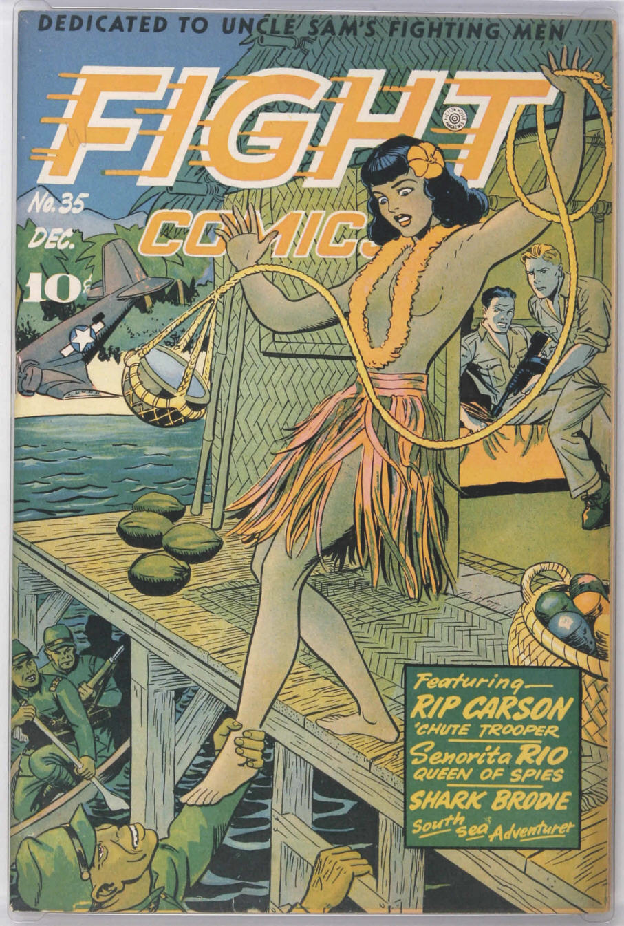 Read online Fight Comics comic -  Issue #35 - 1