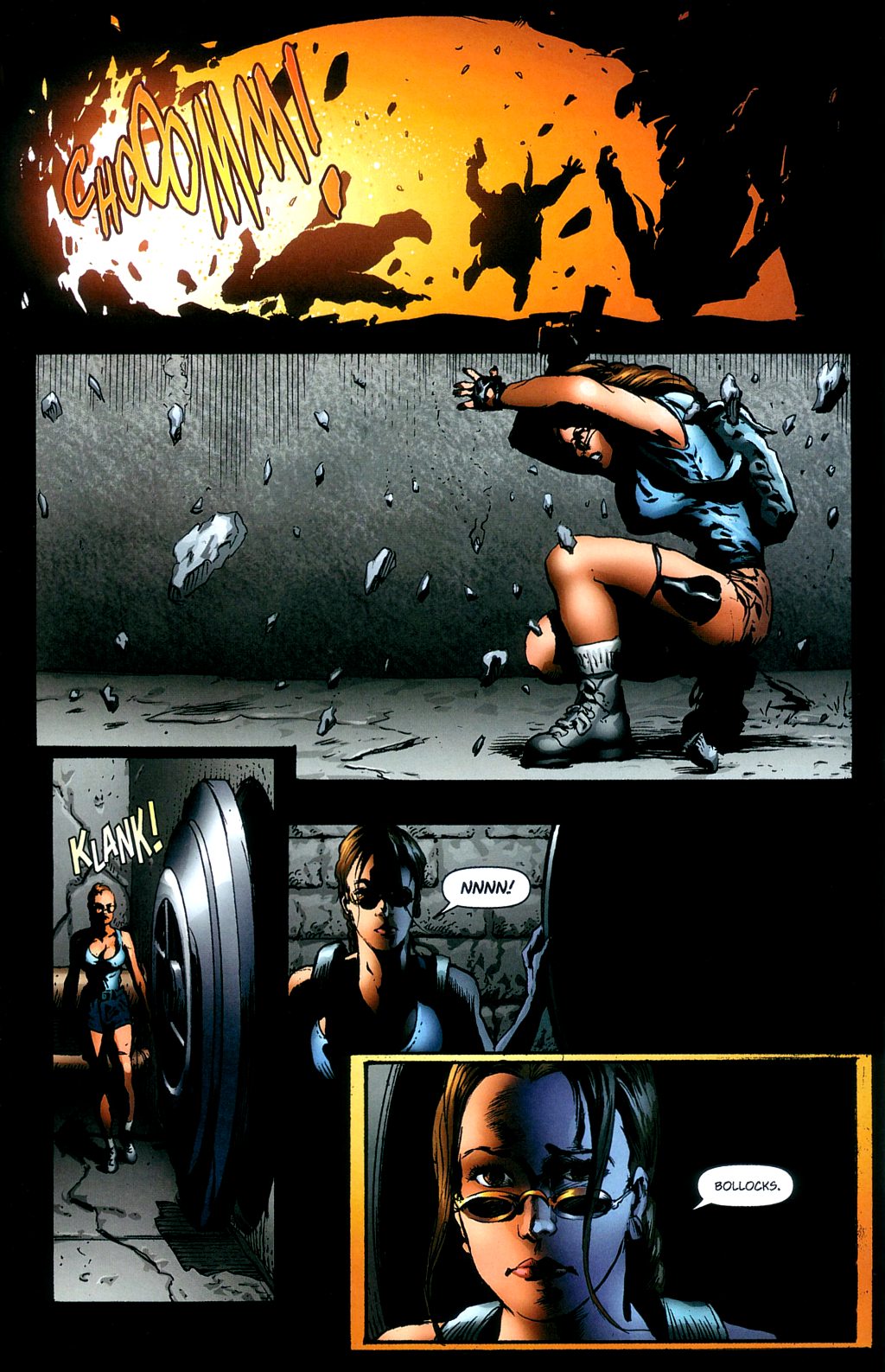 Read online Witchblade and Tomb Raider comic -  Issue # Full - 27