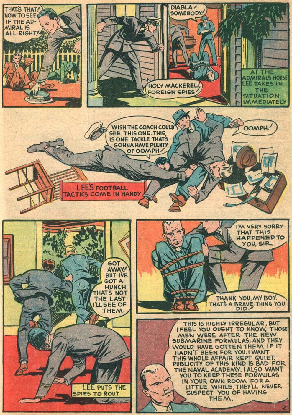 Read online Pep Comics comic -  Issue #3 - 43