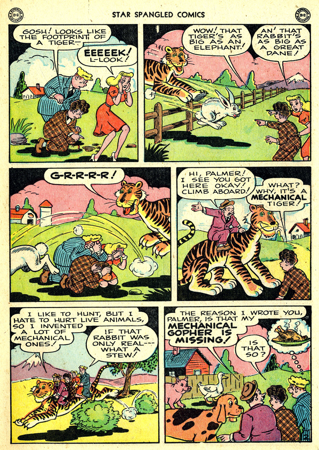 Read online Star Spangled Comics comic -  Issue #77 - 35