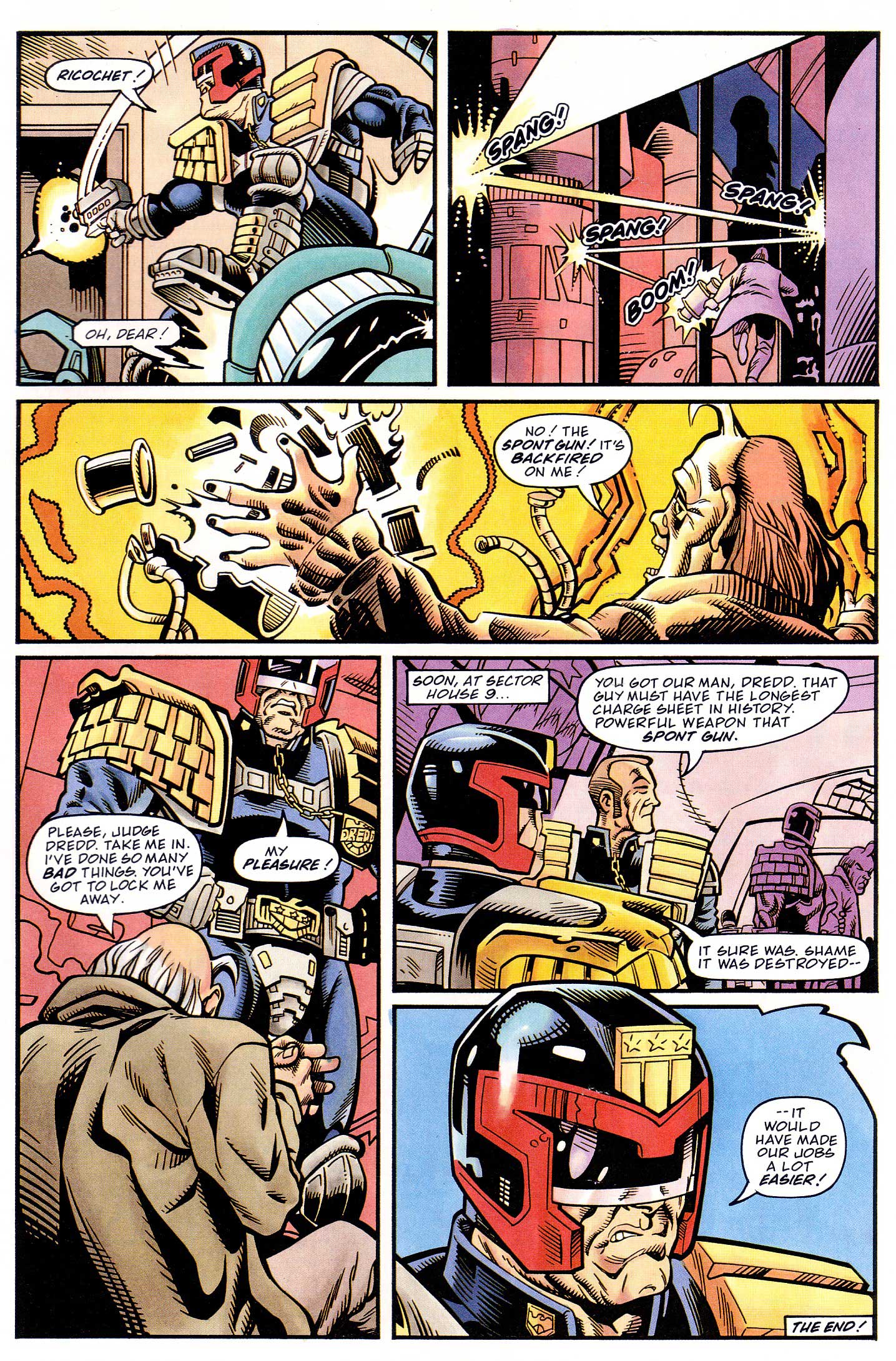 Read online Judge Dredd Lawman of the Future comic -  Issue #14 - 22