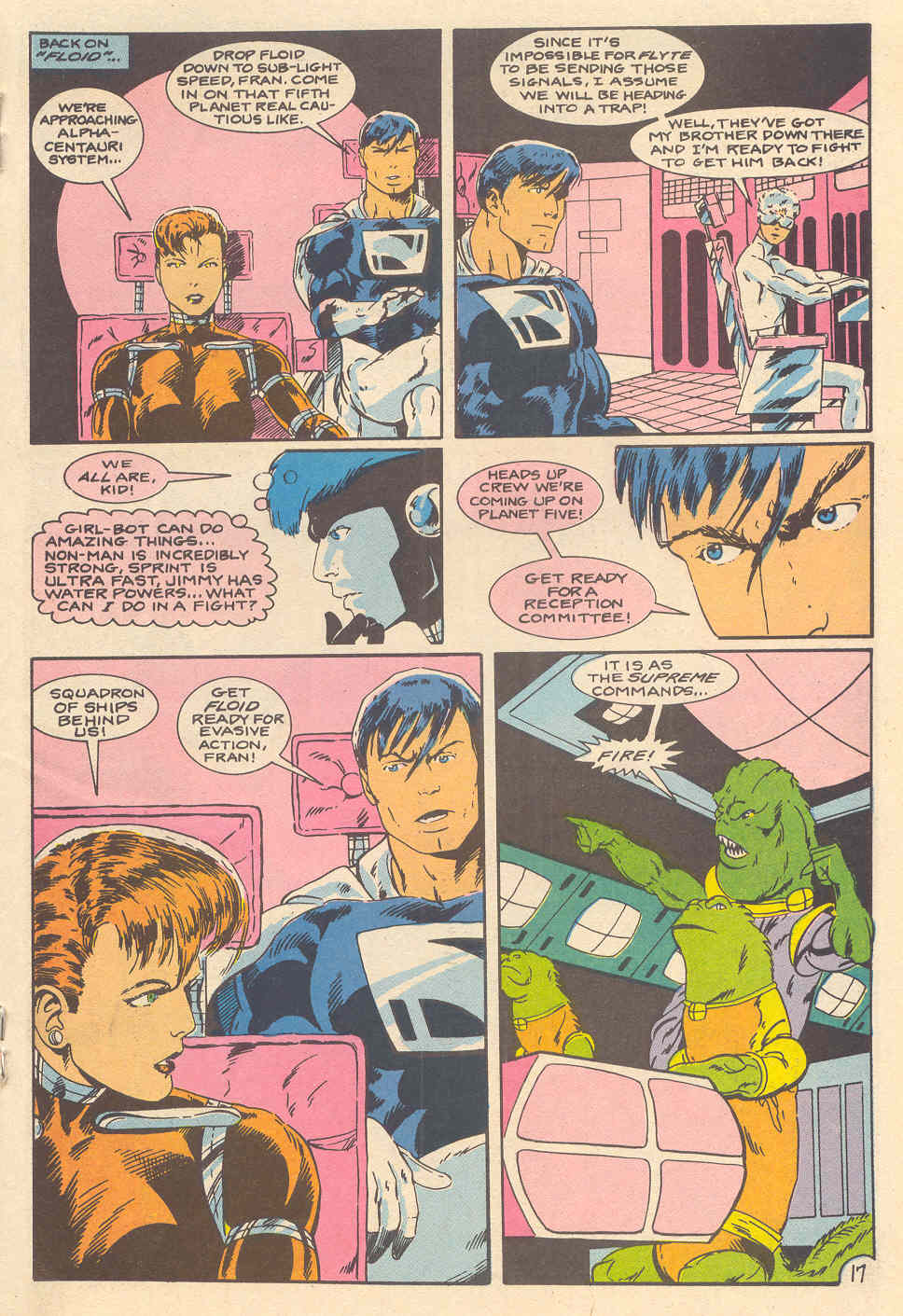 Read online Faze One Fazers comic -  Issue #1 - 19