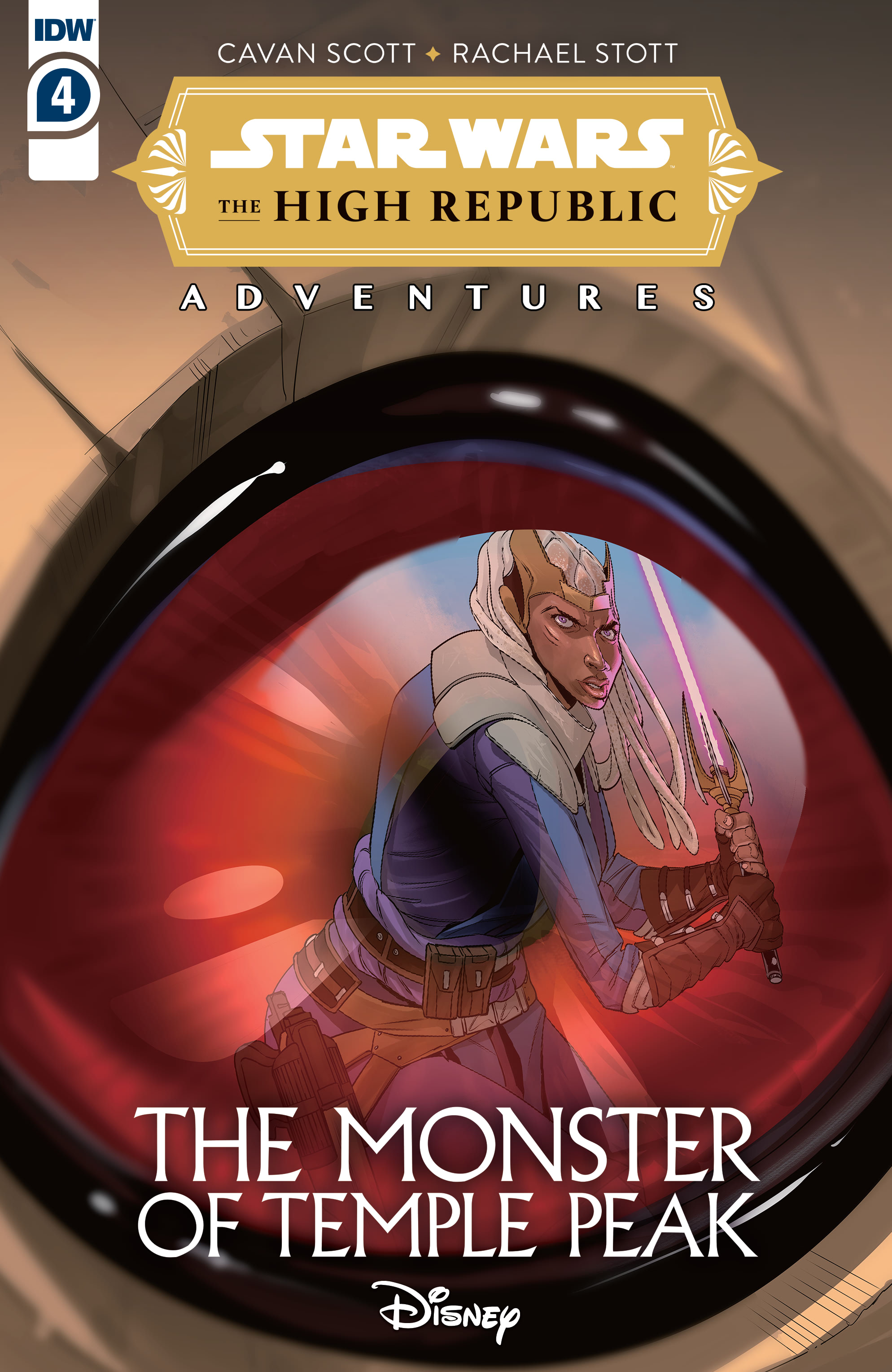 Read online Star Wars: The High Republic Adventures - The Monster of Temple Peak comic -  Issue #4 - 1