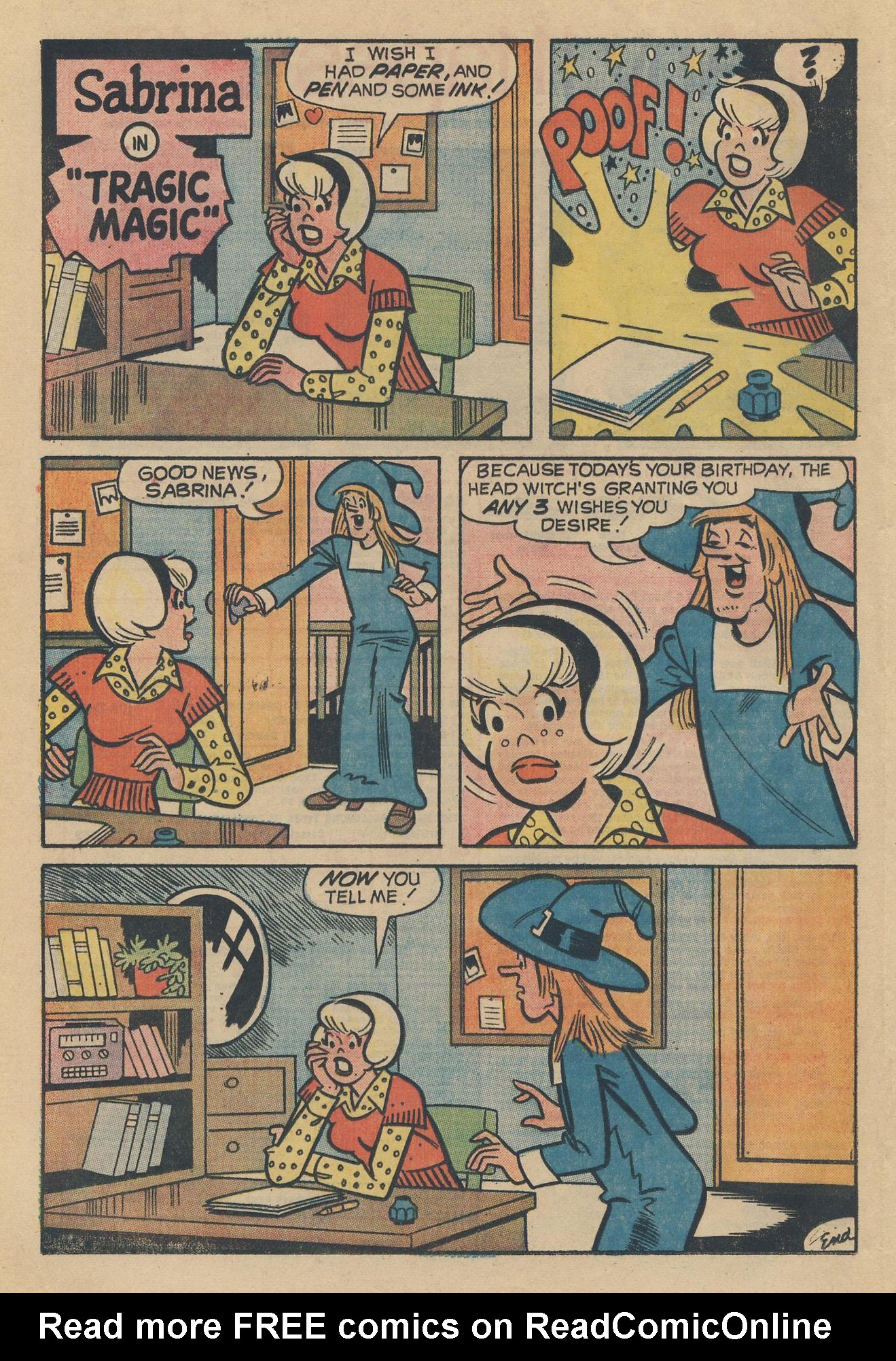 Read online Archie's TV Laugh-Out comic -  Issue #22 - 28