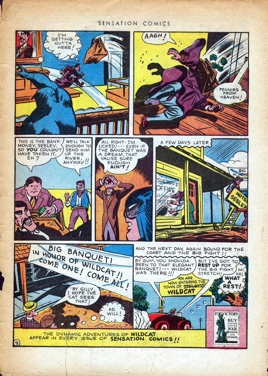 Read online Sensation (Mystery) Comics comic -  Issue #37 - 49