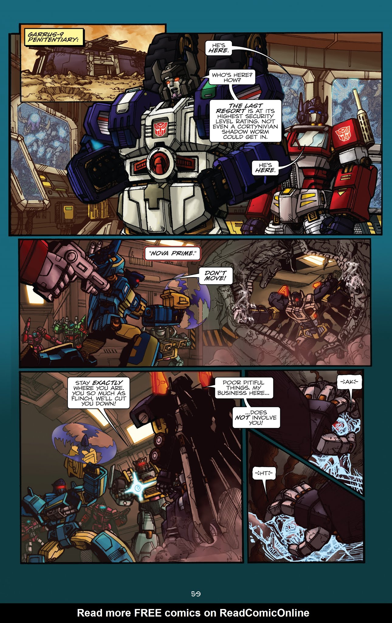 Read online Transformers: The IDW Collection comic -  Issue # TPB 4 (Part 1) - 60