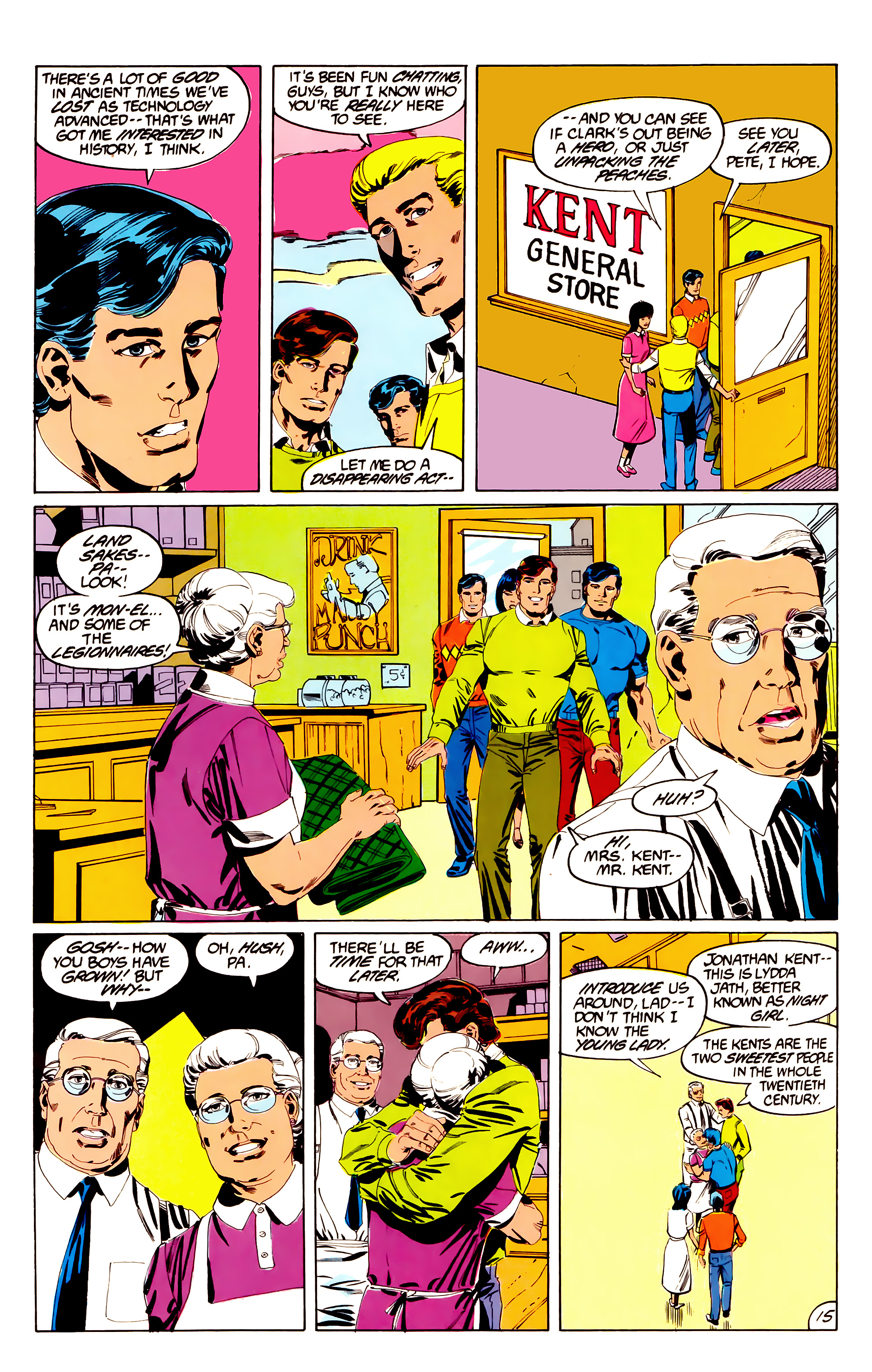 Read online Legion of Super-Heroes (1984) comic -  Issue #37 - 16