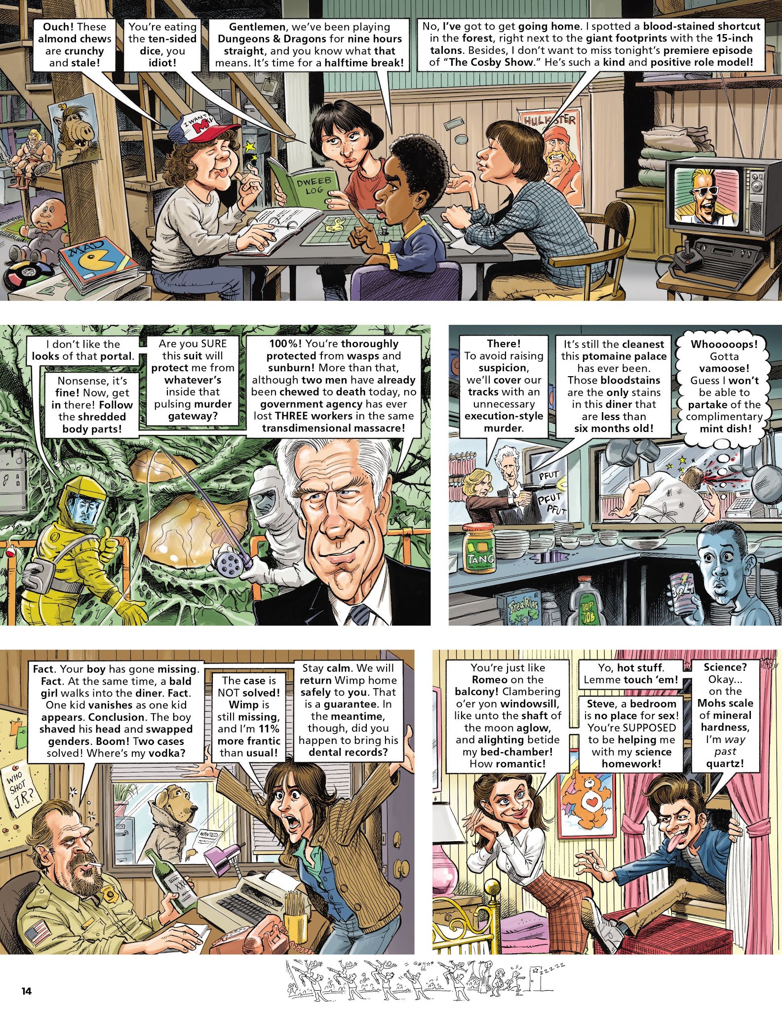 Read online MAD comic -  Issue #548 - 16