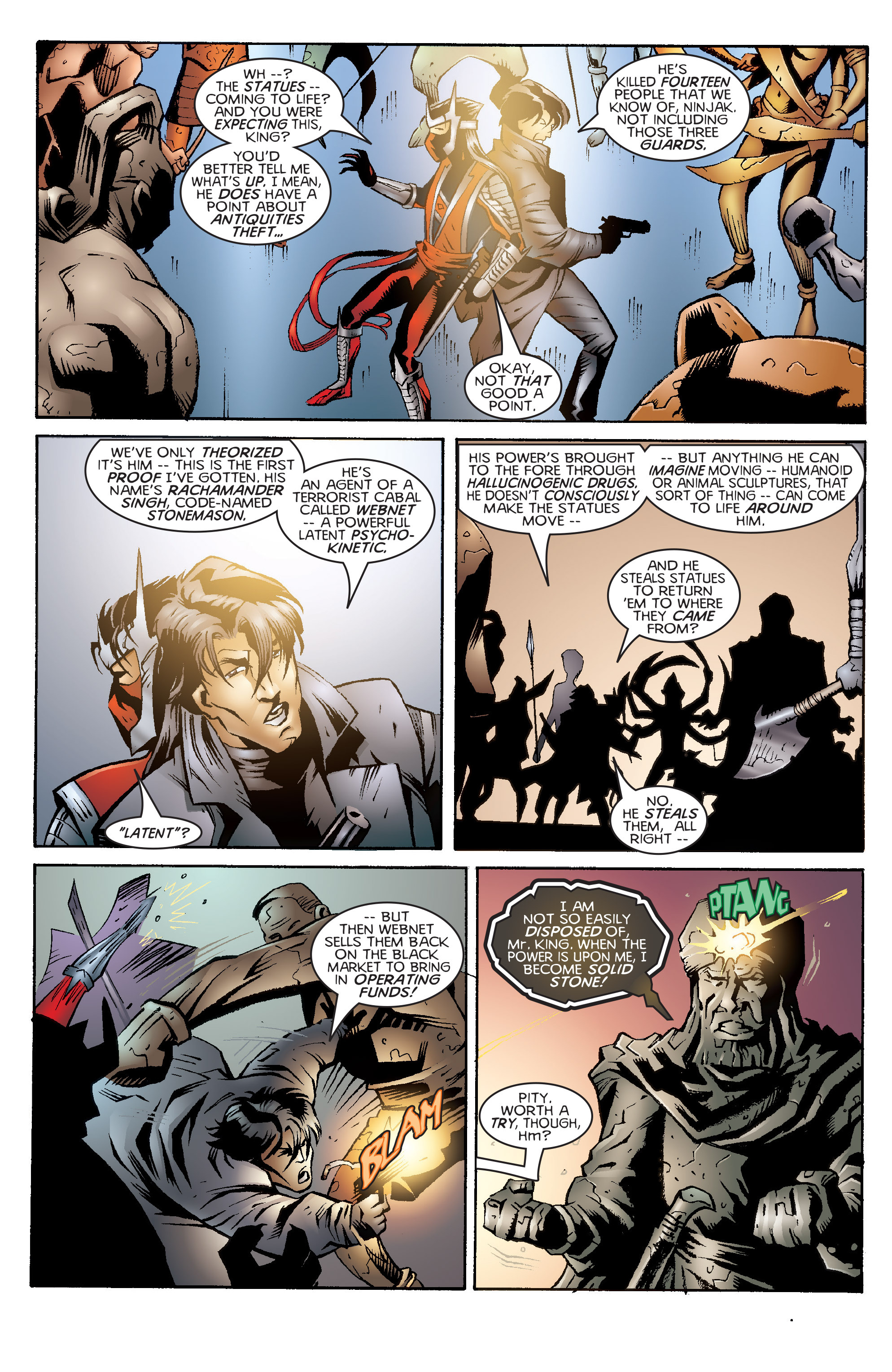Read online Ninjak (1997) comic -  Issue #7 - 17