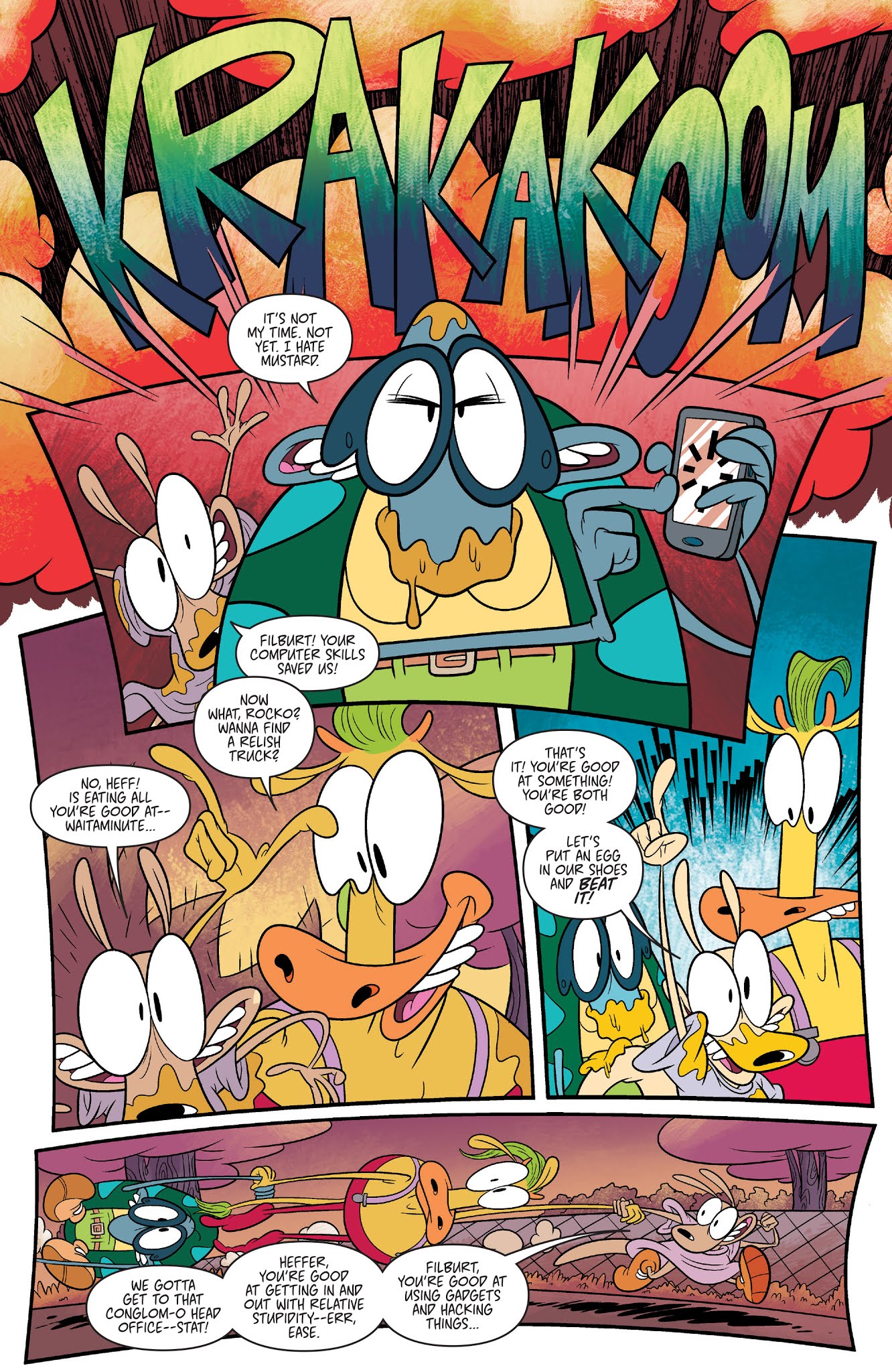 Read online Rocko's Modern Life (2017) comic -  Issue #8 - 12