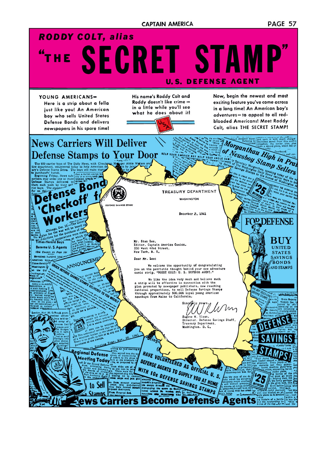 Read online Captain America Comics comic -  Issue #13 - 59
