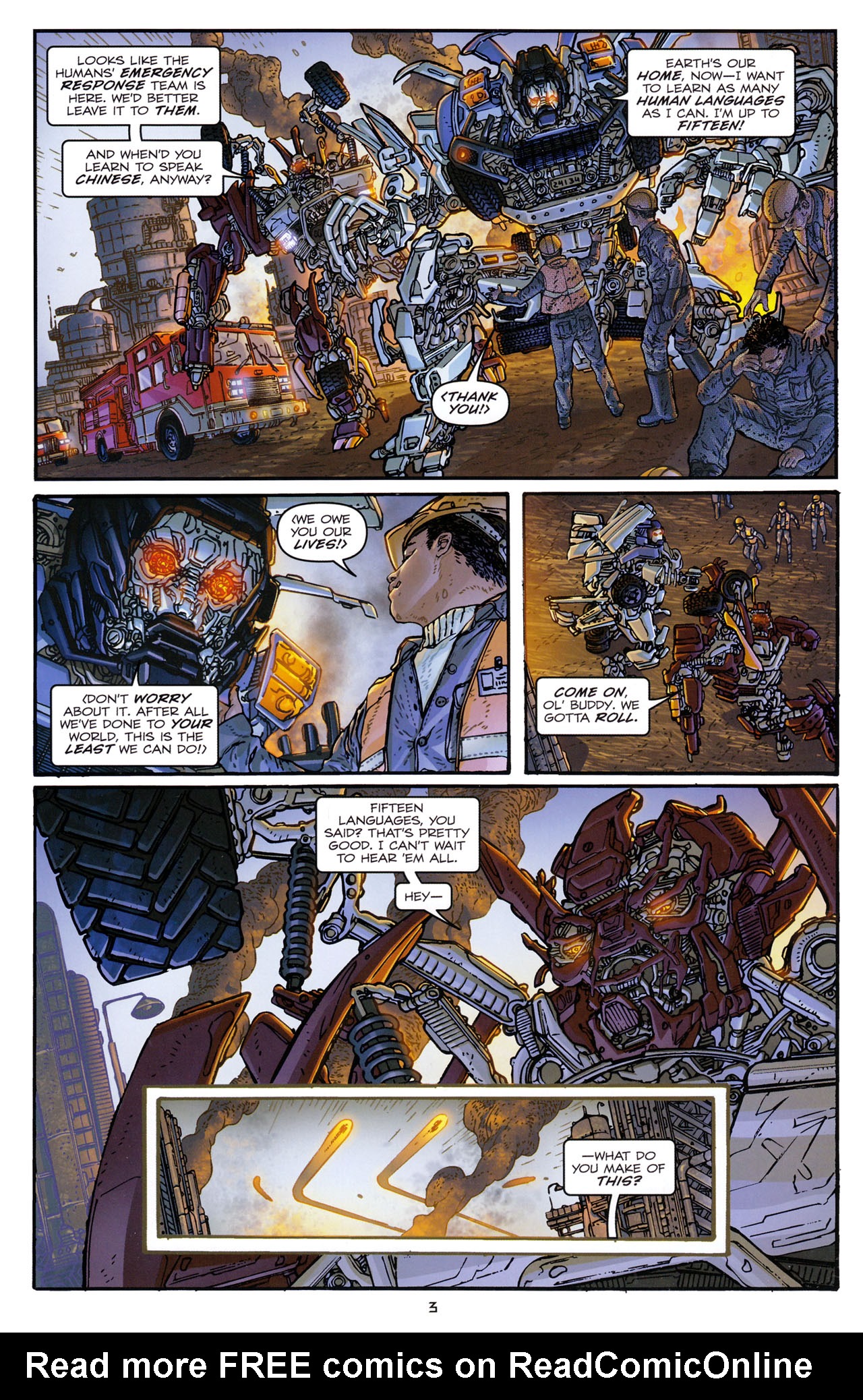 Read online Transformers: Dark of the Moon Rising Storm comic -  Issue #1 - 6