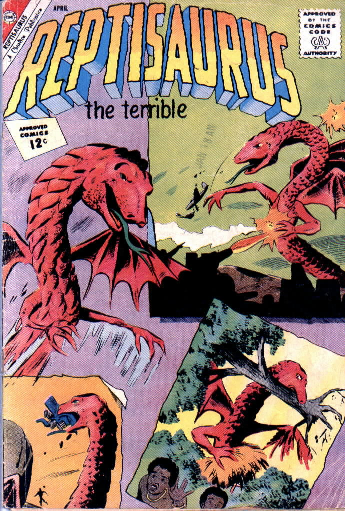 Read online Reptisaurus comic -  Issue #4 - 1