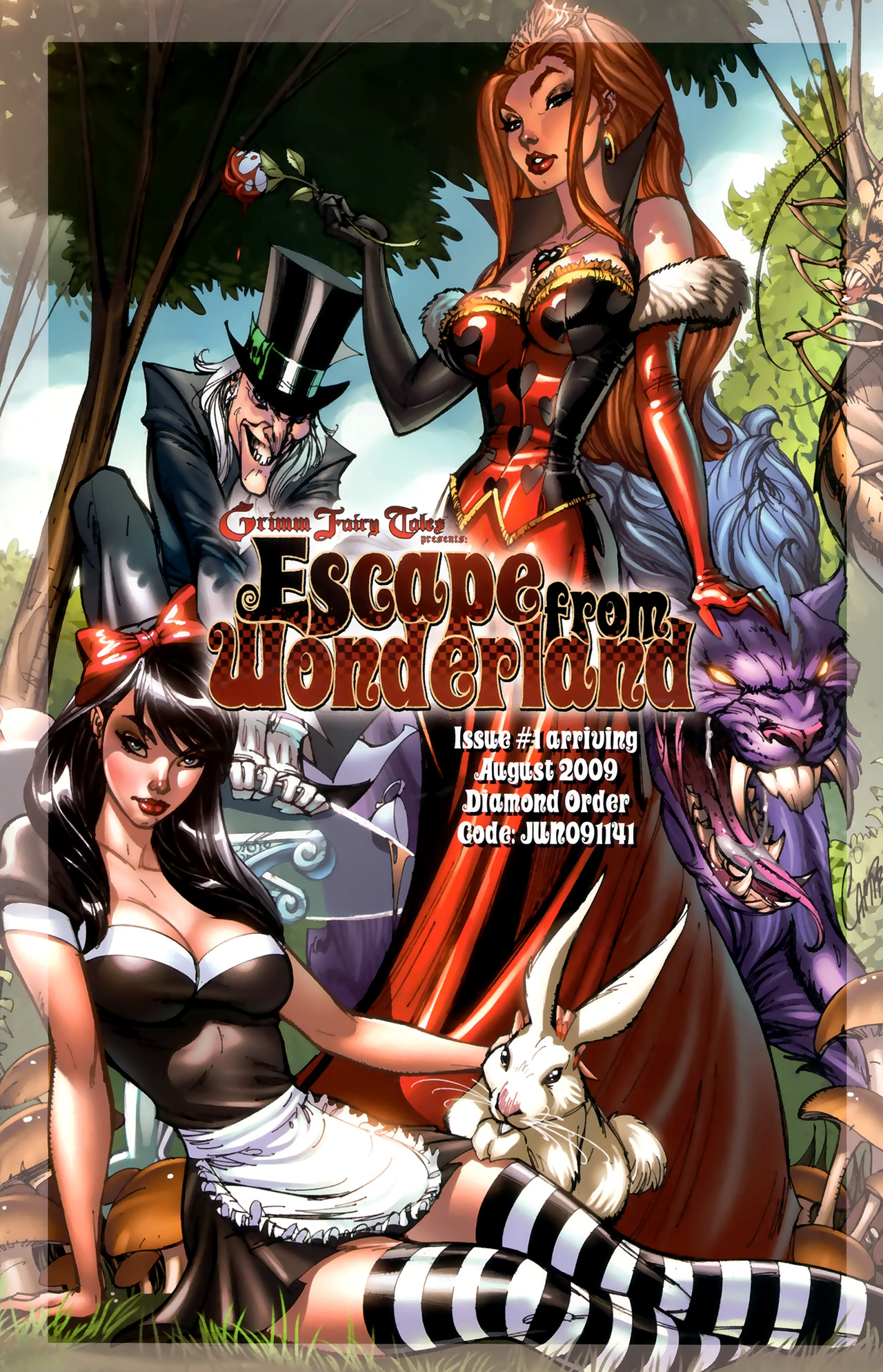 Read online Grimm Fairy Tales: Escape From Wonderland comic -  Issue #0 - 12