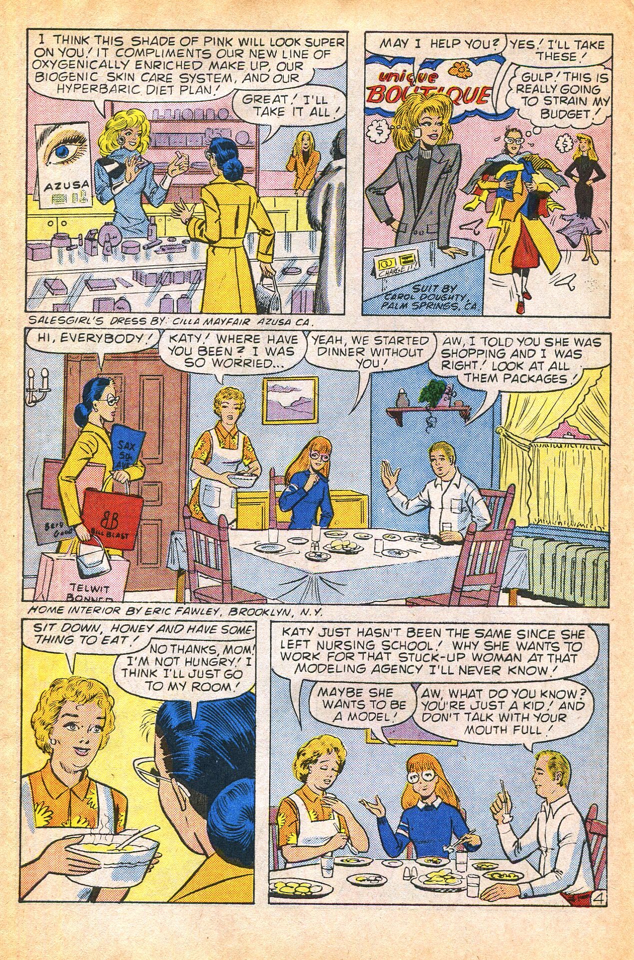 Read online Katy Keene (1983) comic -  Issue #20 - 6