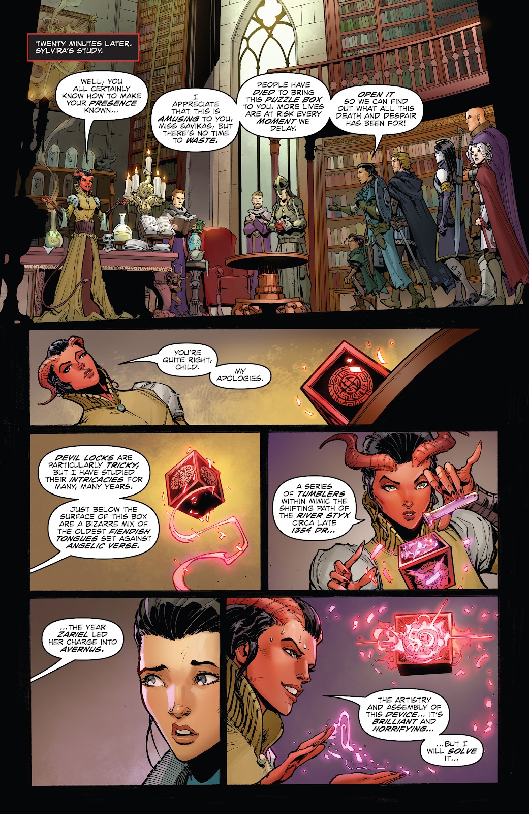 Dungeons & Dragons: Infernal Tides issue 2 - Page 17