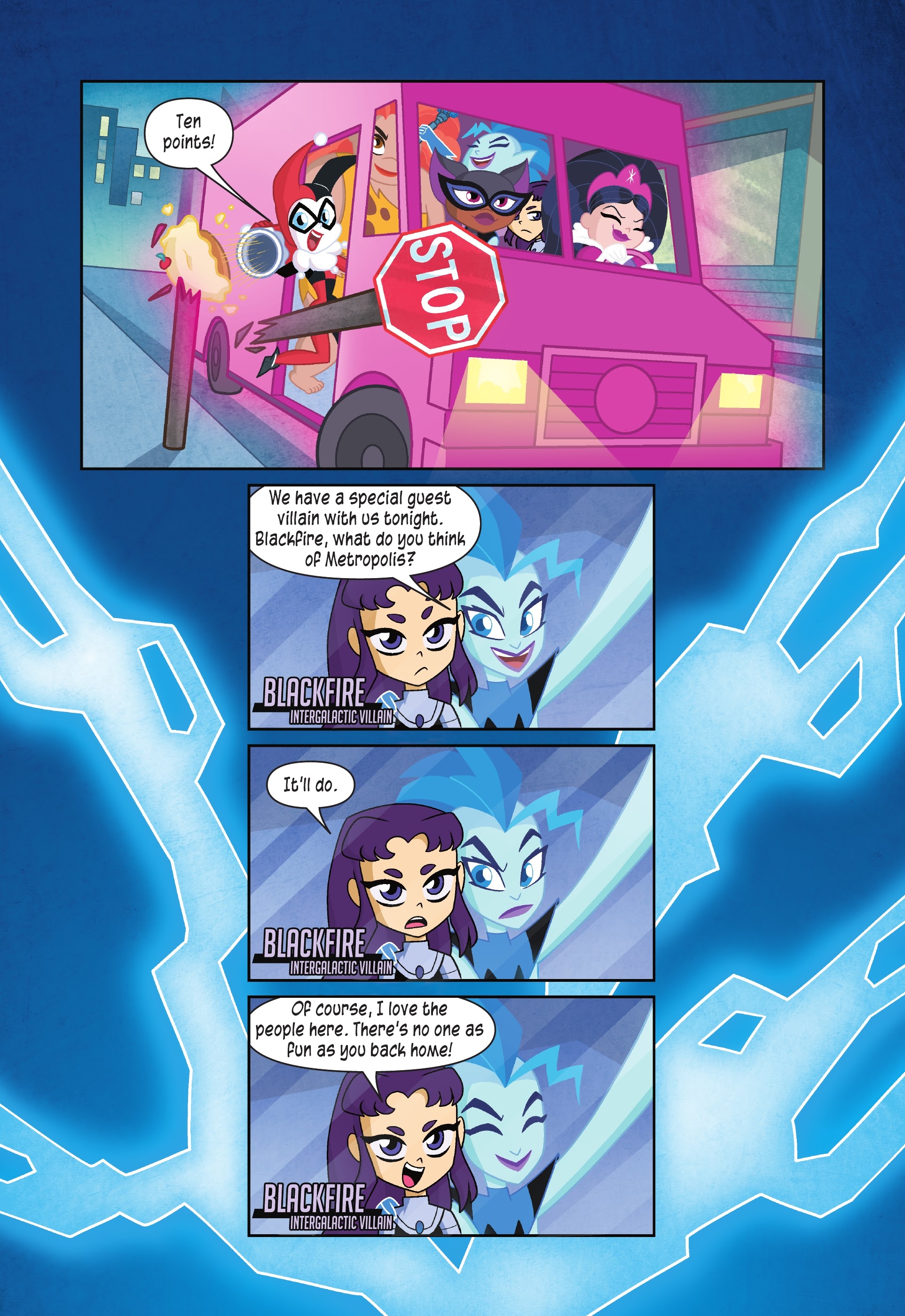 Read online Teen Titans Go!/DC Super Hero Girls: Exchange Students comic -  Issue # TPB (Part 1) - 77