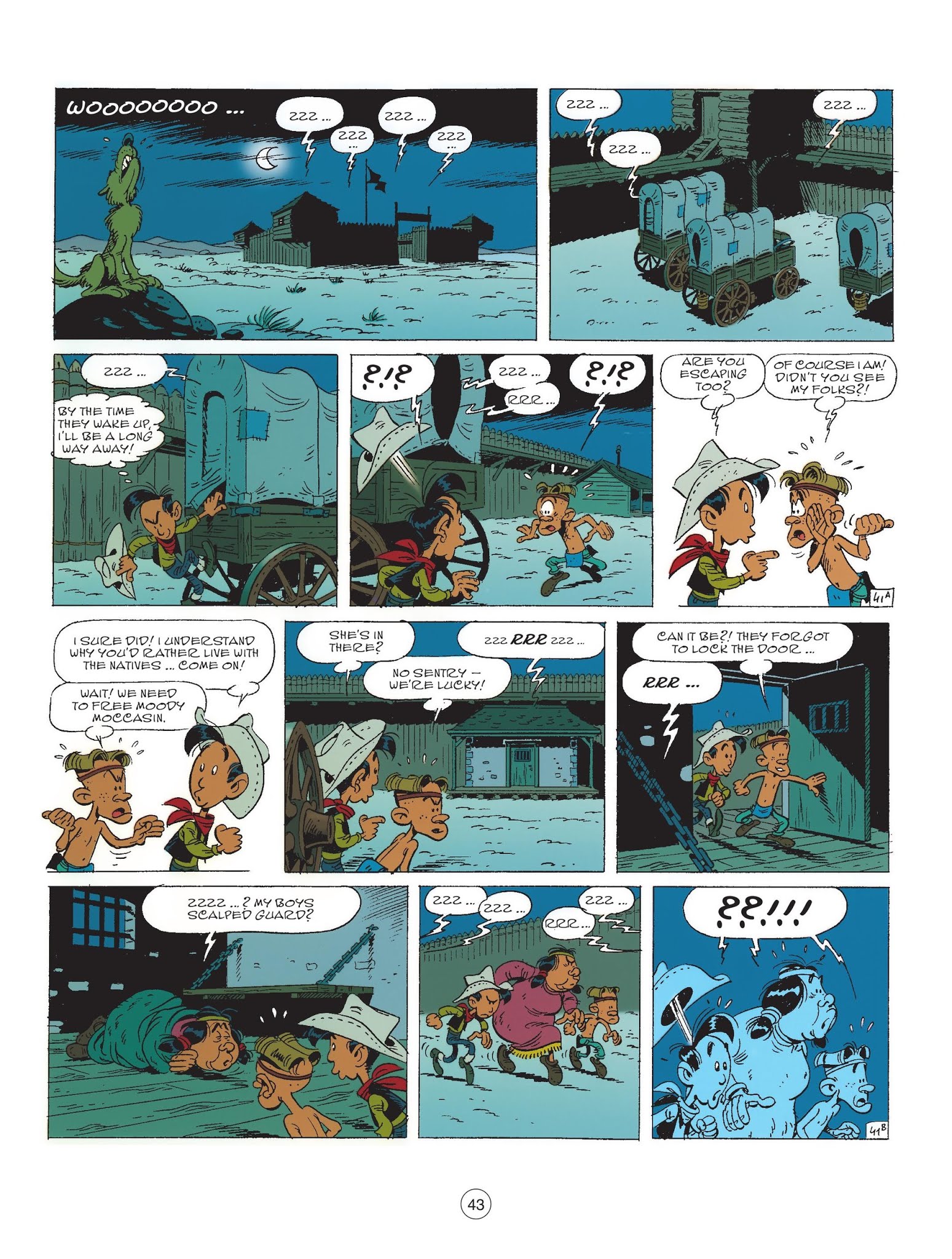 Read online A Lucky Luke Adventure comic -  Issue #69 - 45